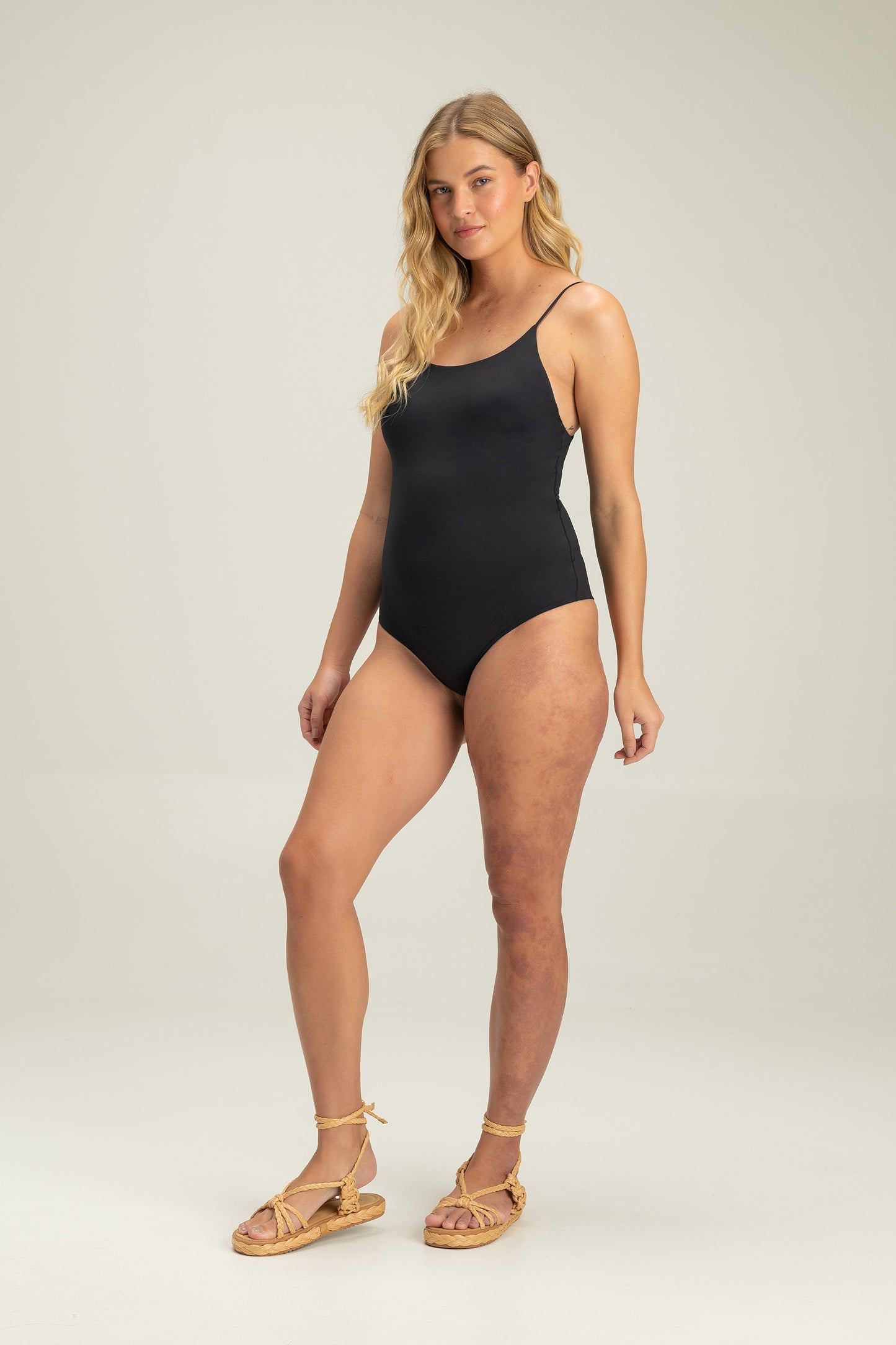 Slim One-Piece Swimsuit