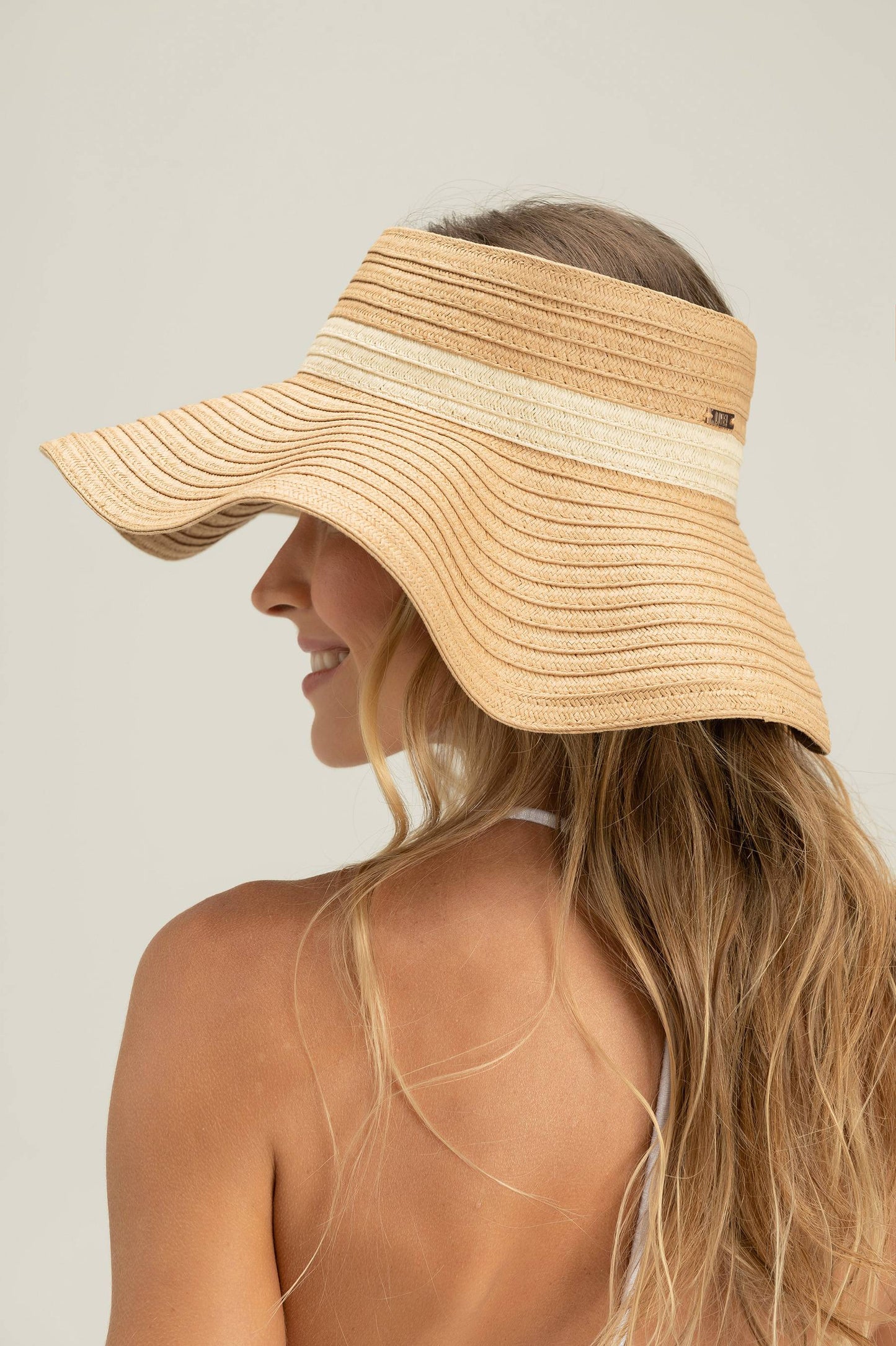 Tropical Straw Roll Hat