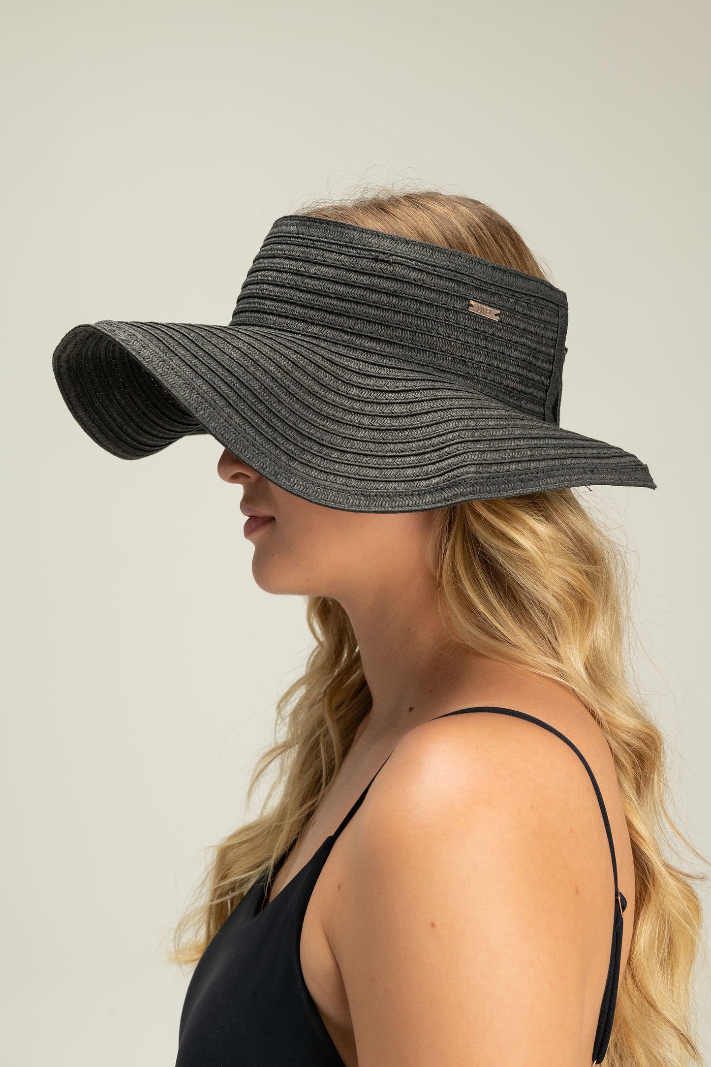 Tropical Straw Roll Hat