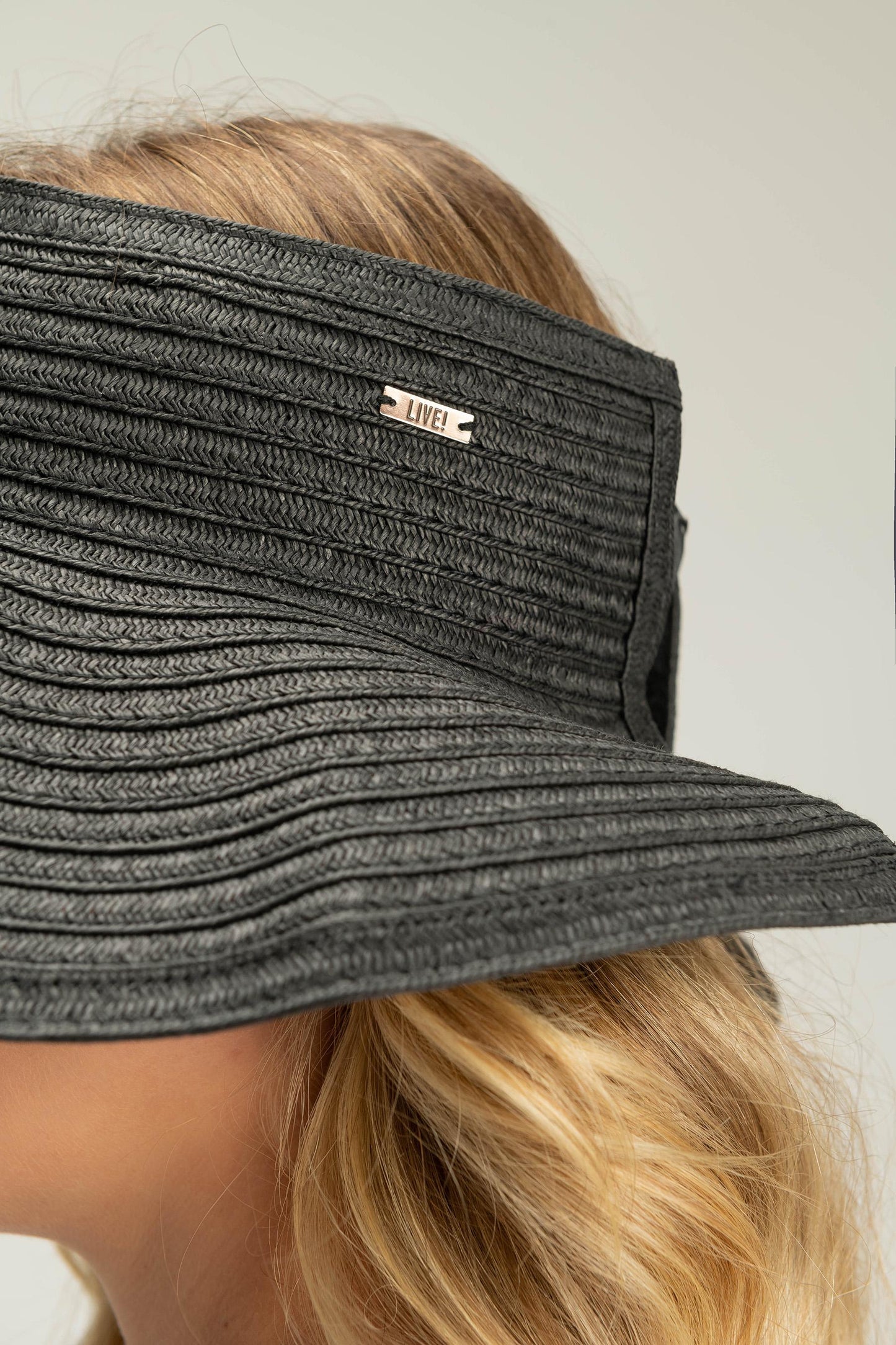 Tropical Straw Roll Hat