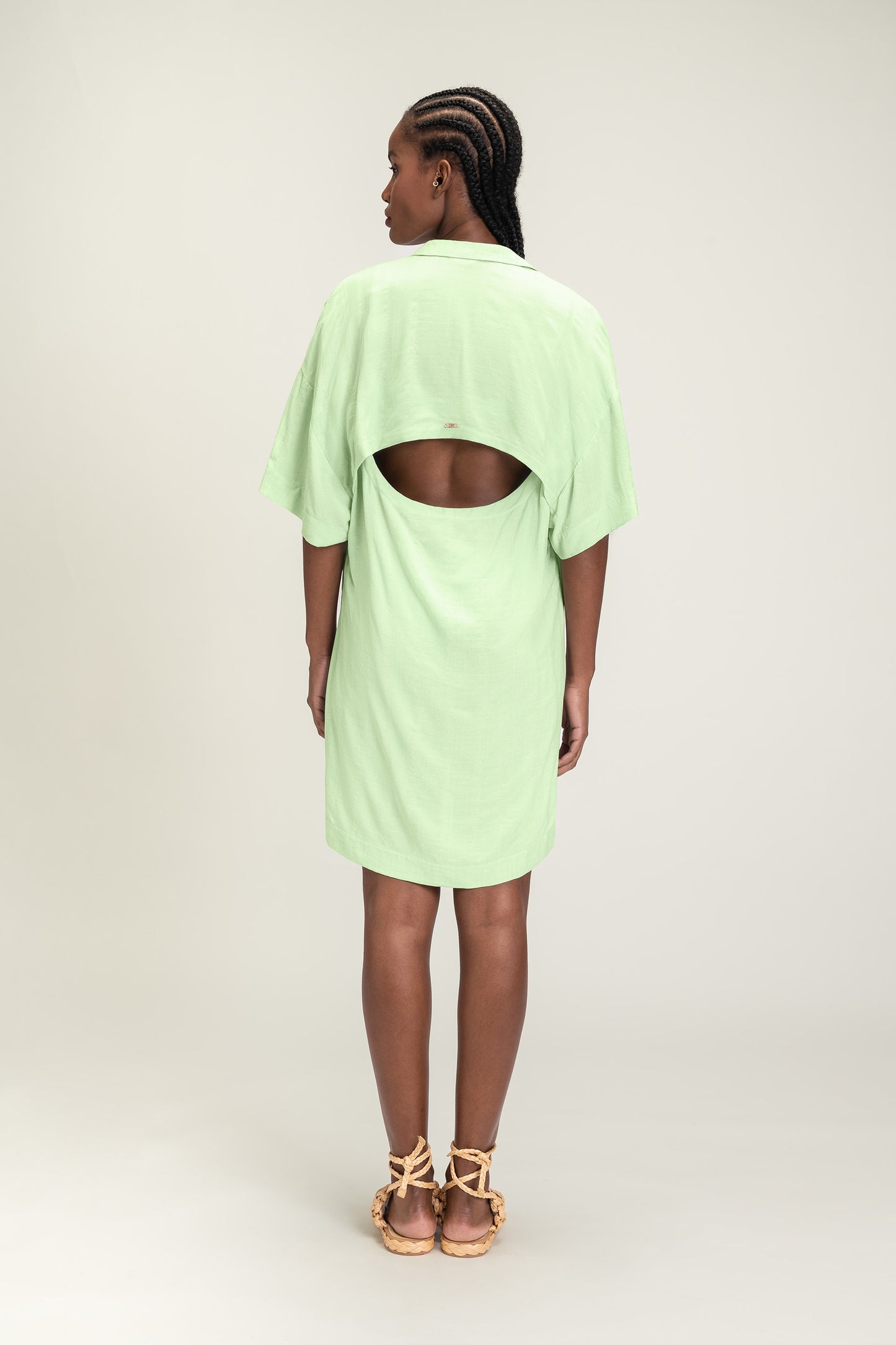 Open Back Beach Shirt