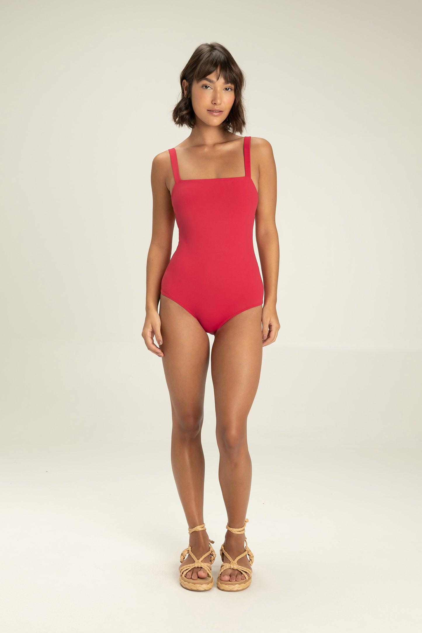 Band One-Piece Swimsuit
