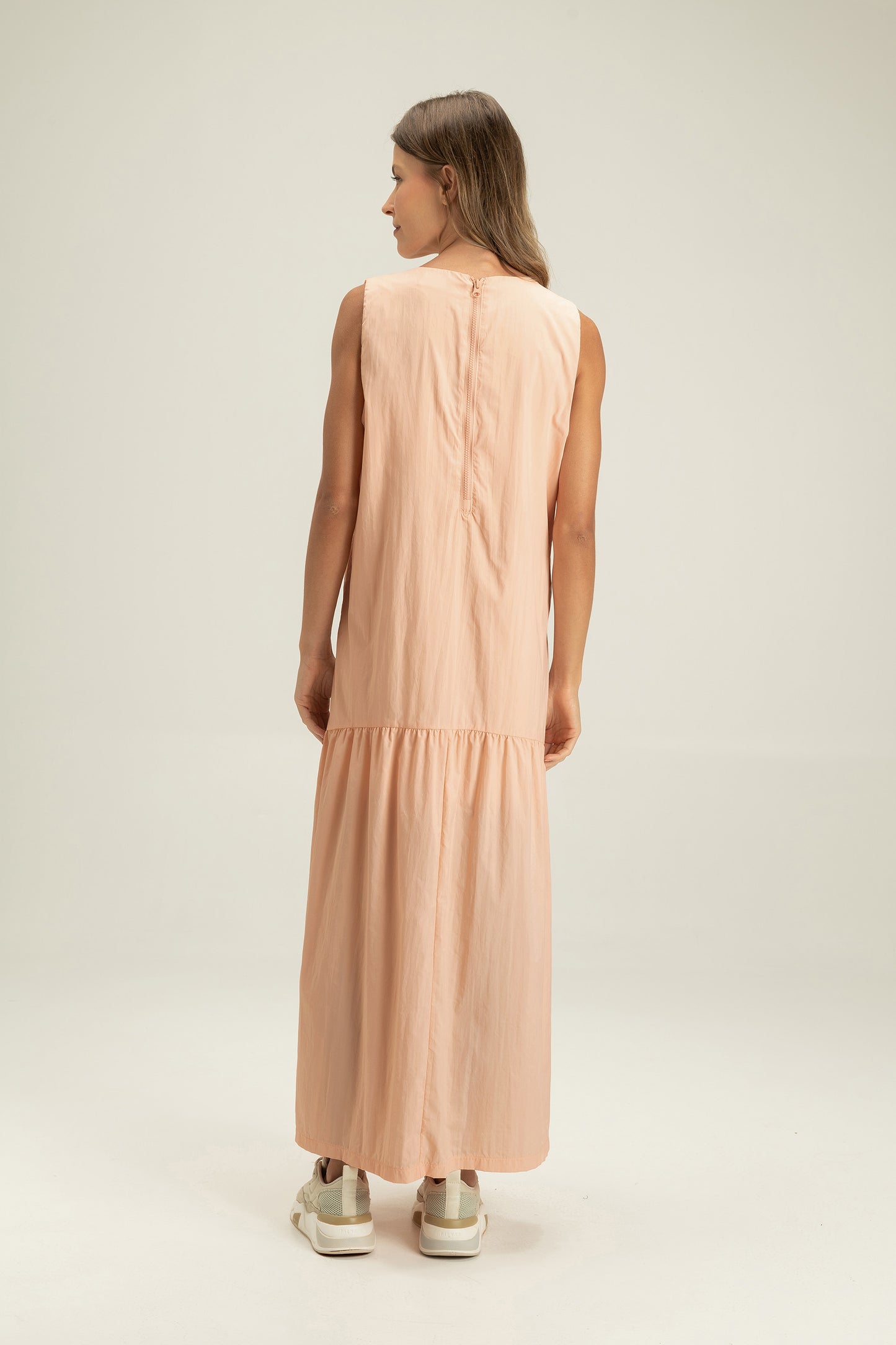 Nylon Midi Dress