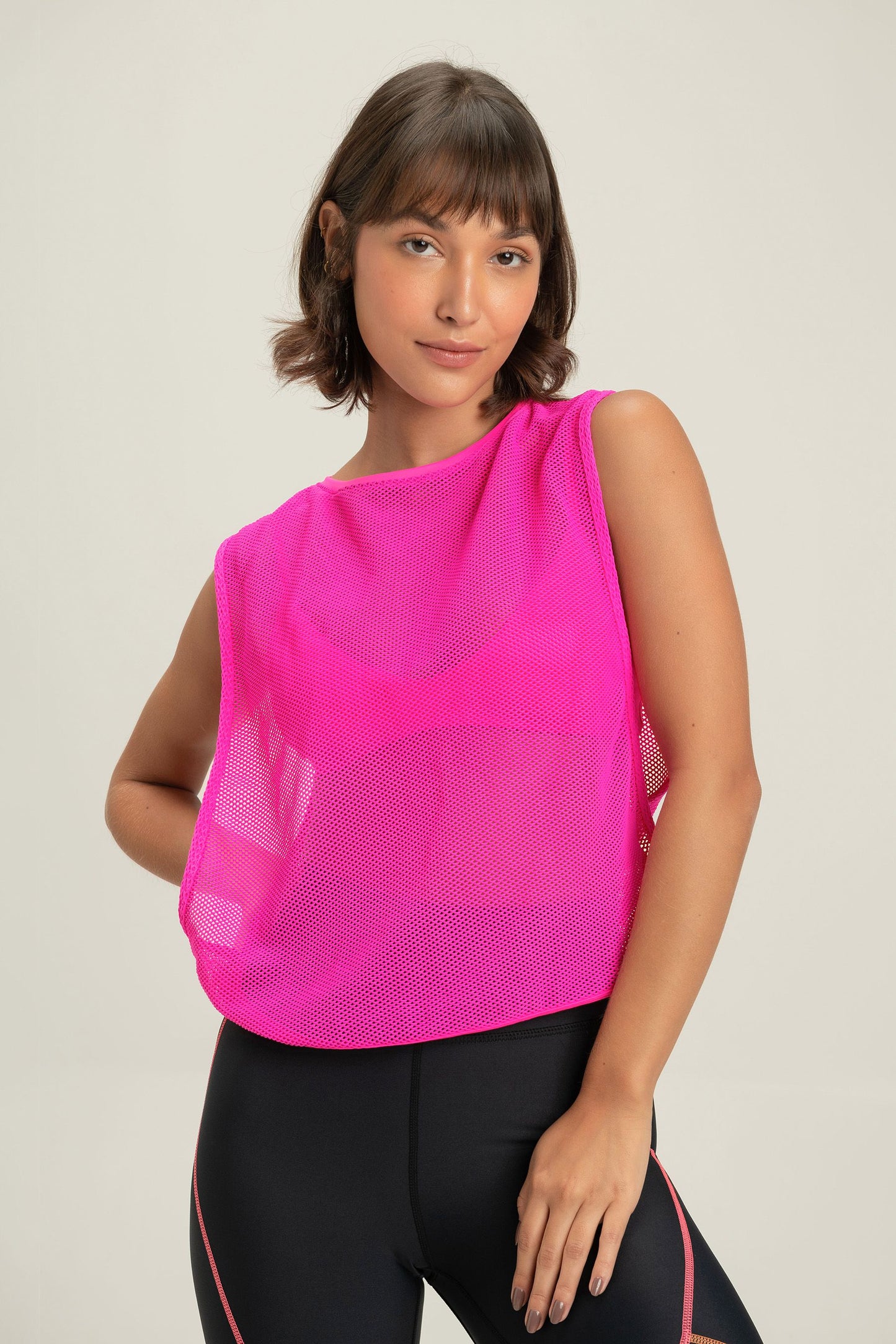 Net Tank Tank Top