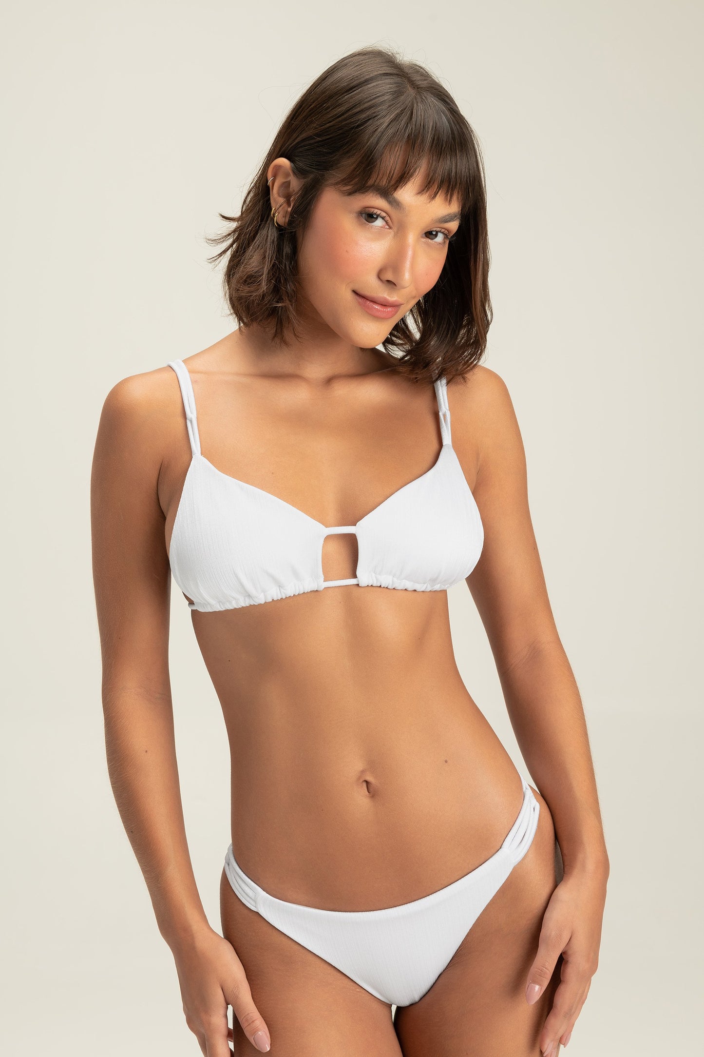 Shell Cut Thong Bottom