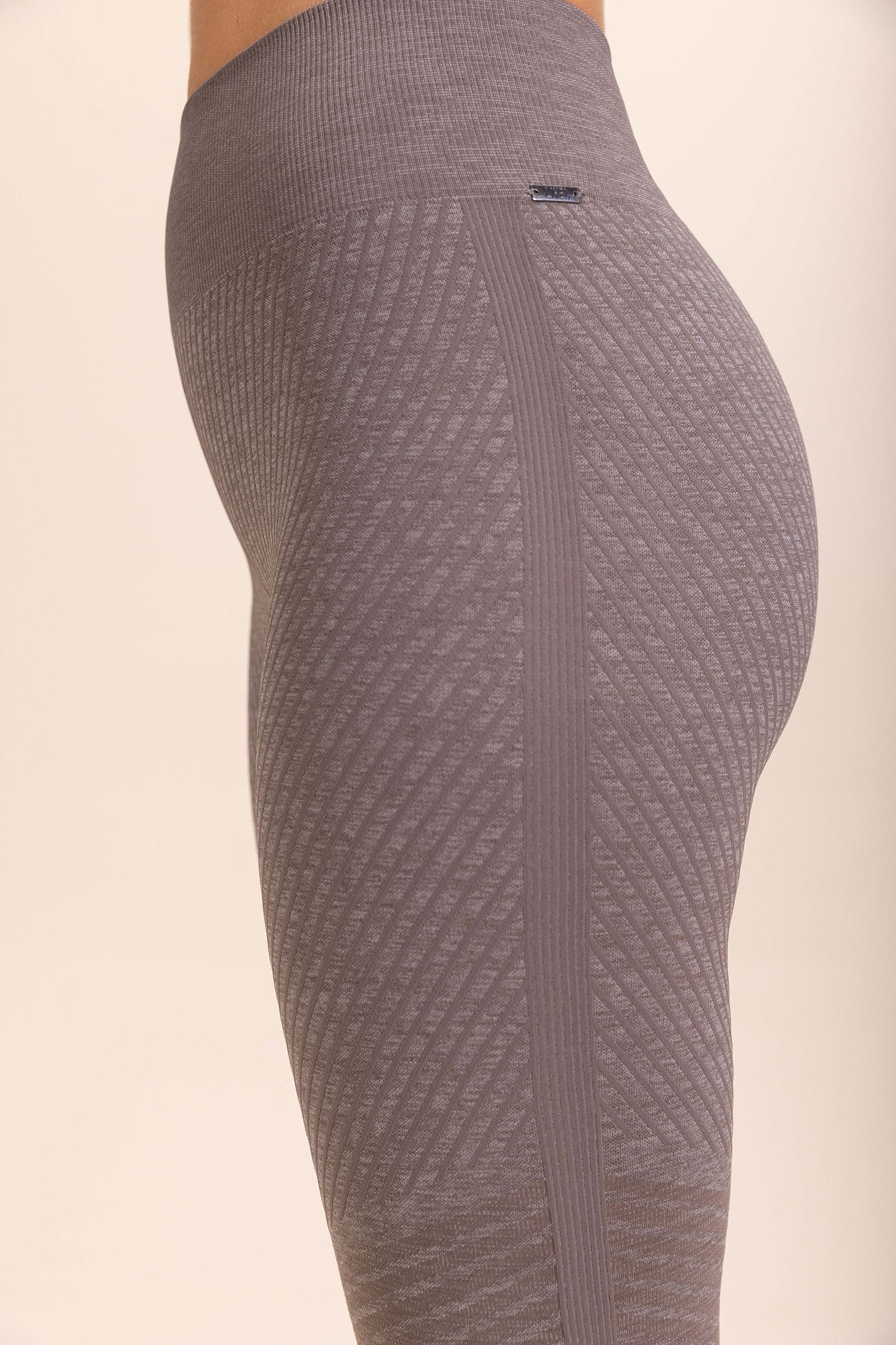 Stripe Seamless Stirrup Leggings