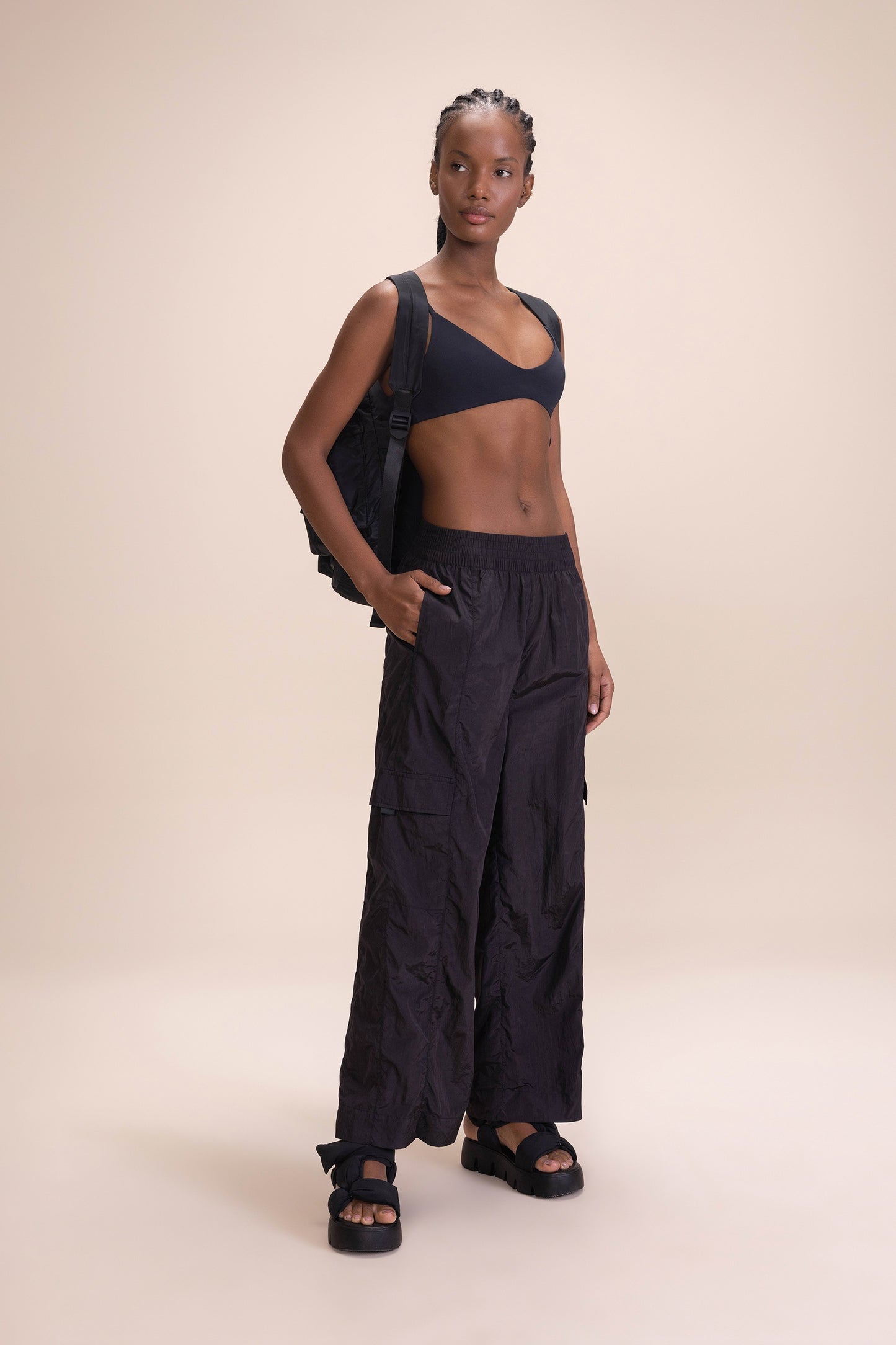 Nylon Street Pants