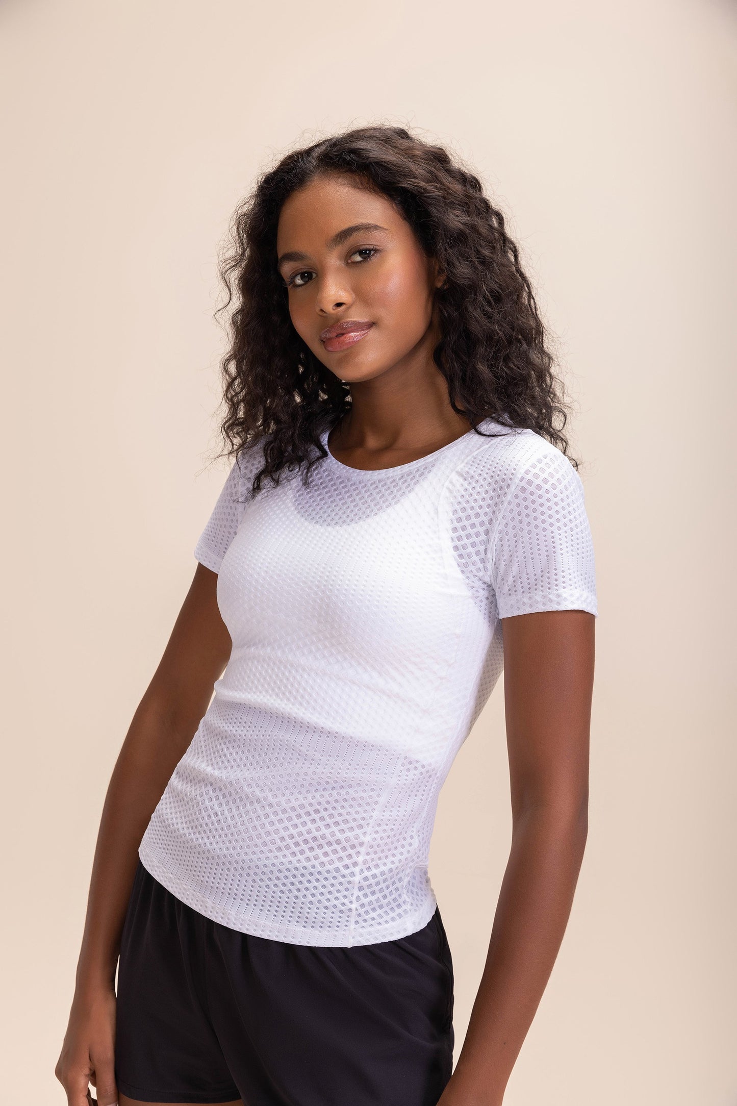 Effect Texture Run T-Shirt