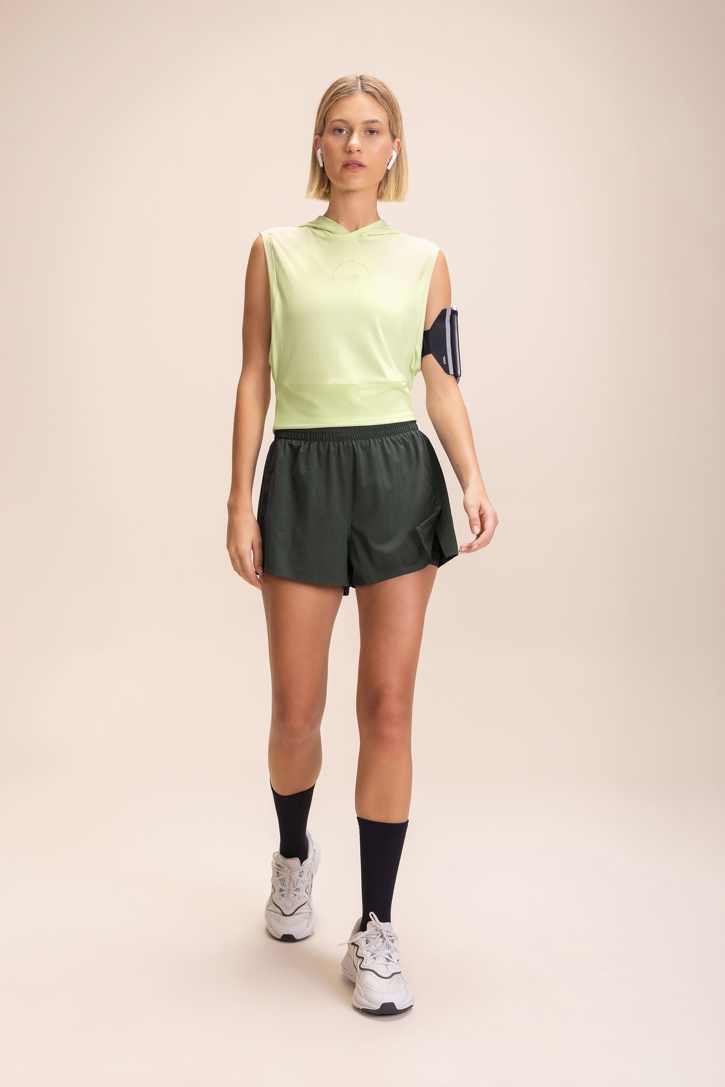 Bio Stretch Hooded Tank Top