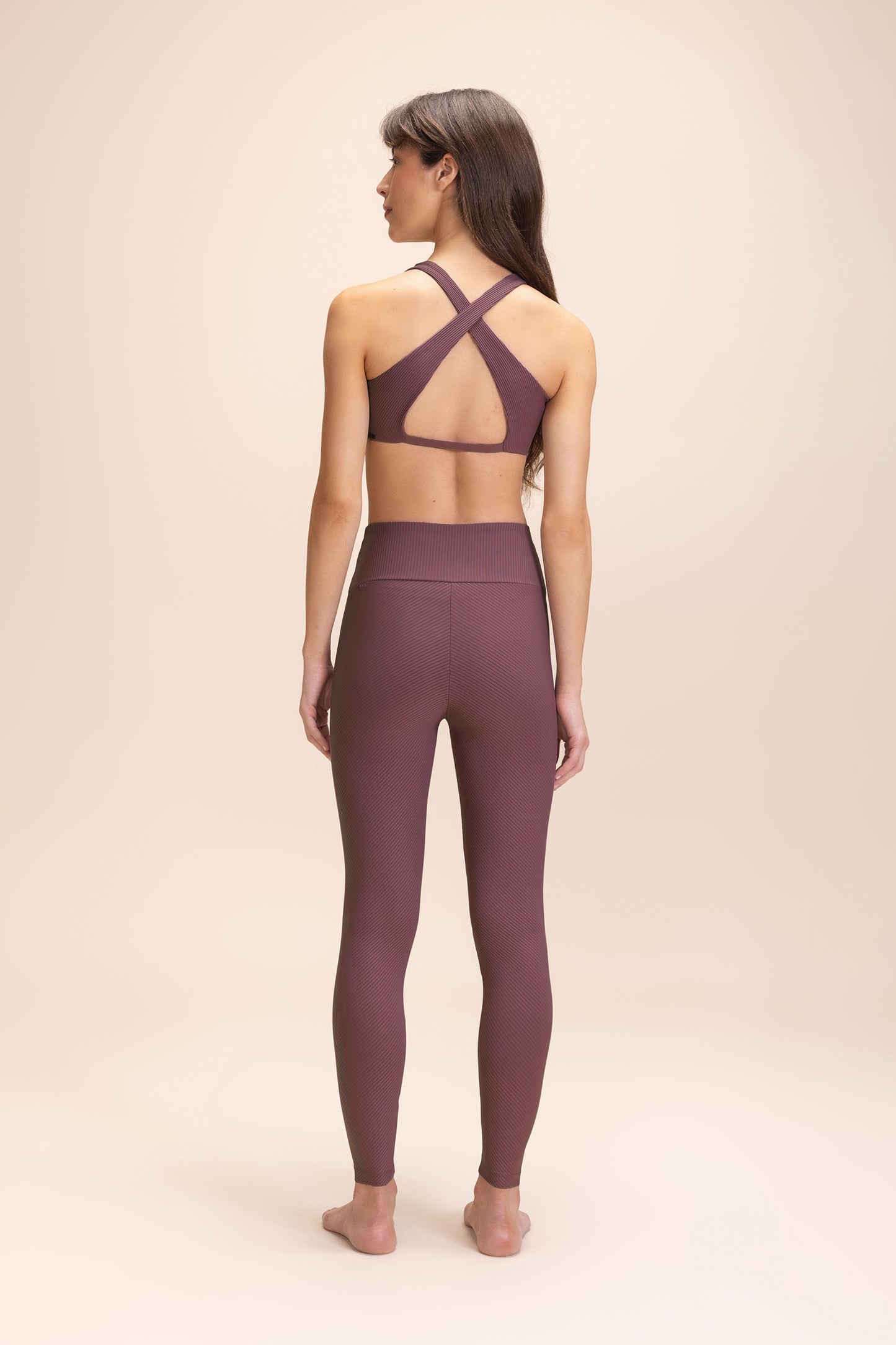 Rib Way Stirrup Leggings