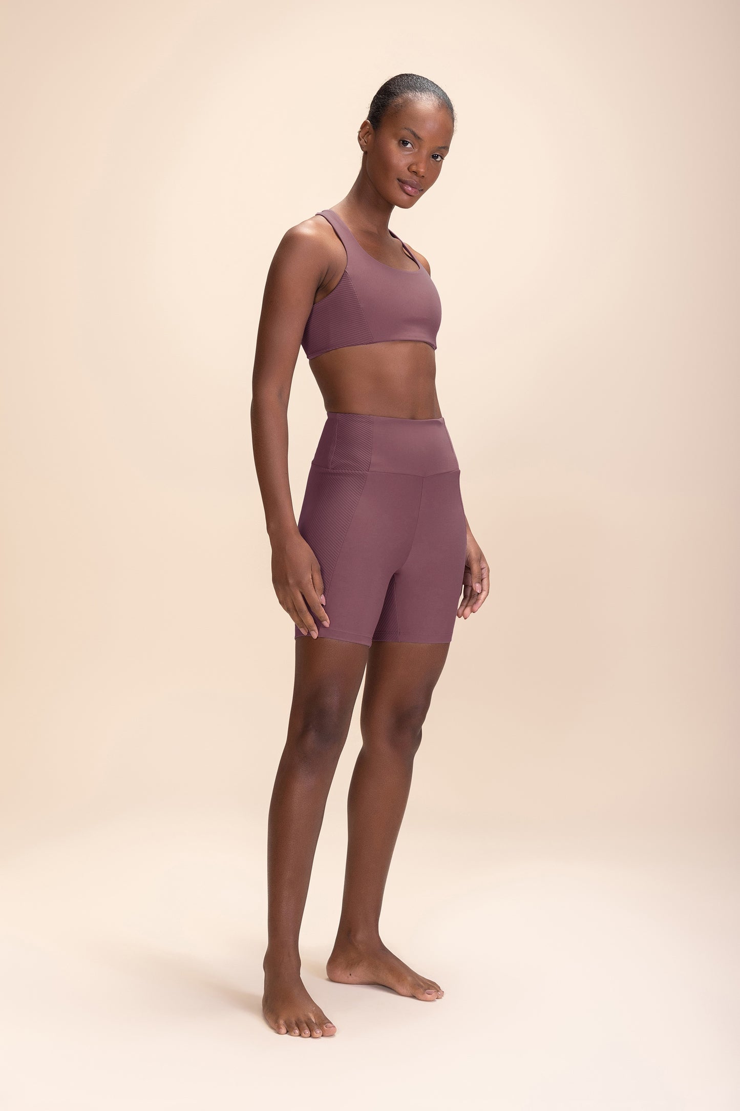 Rib Way Long Shorts