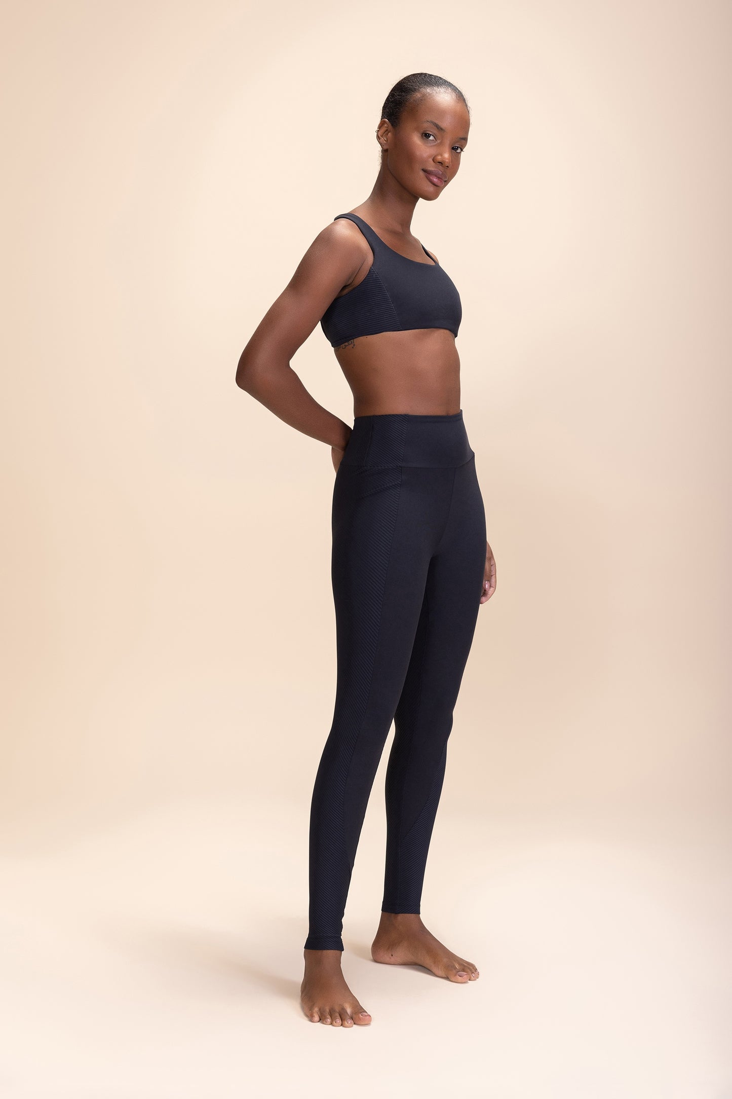 Rib Way Stirrup Leggings