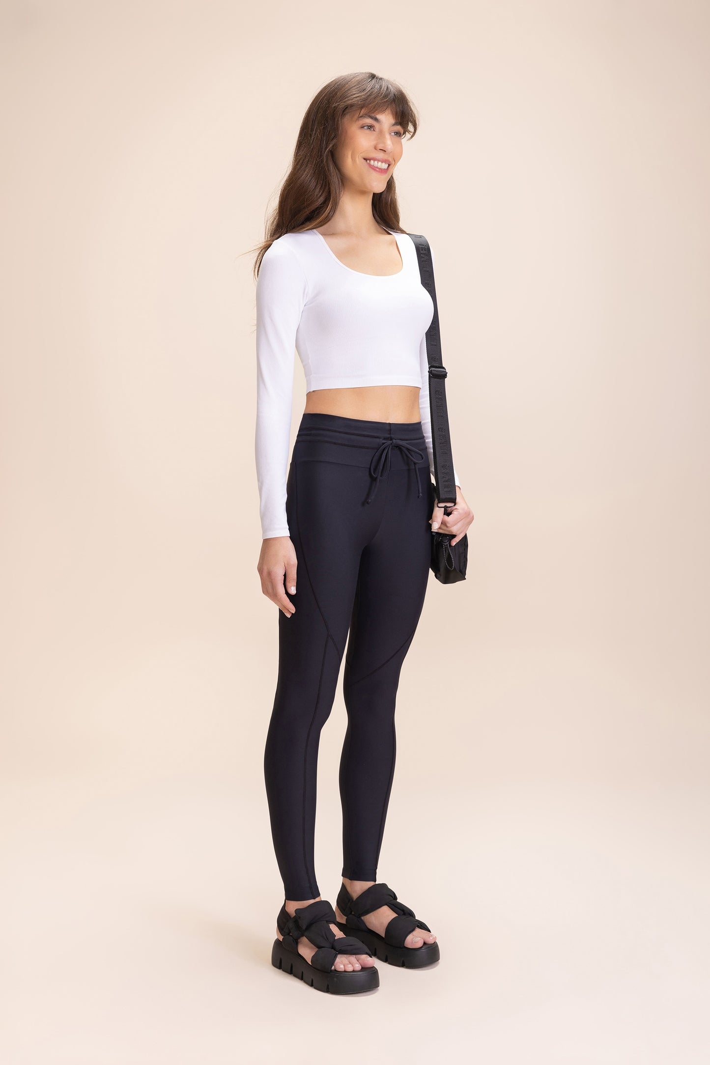 Seamless Long Sleeve Crop T-Shirt