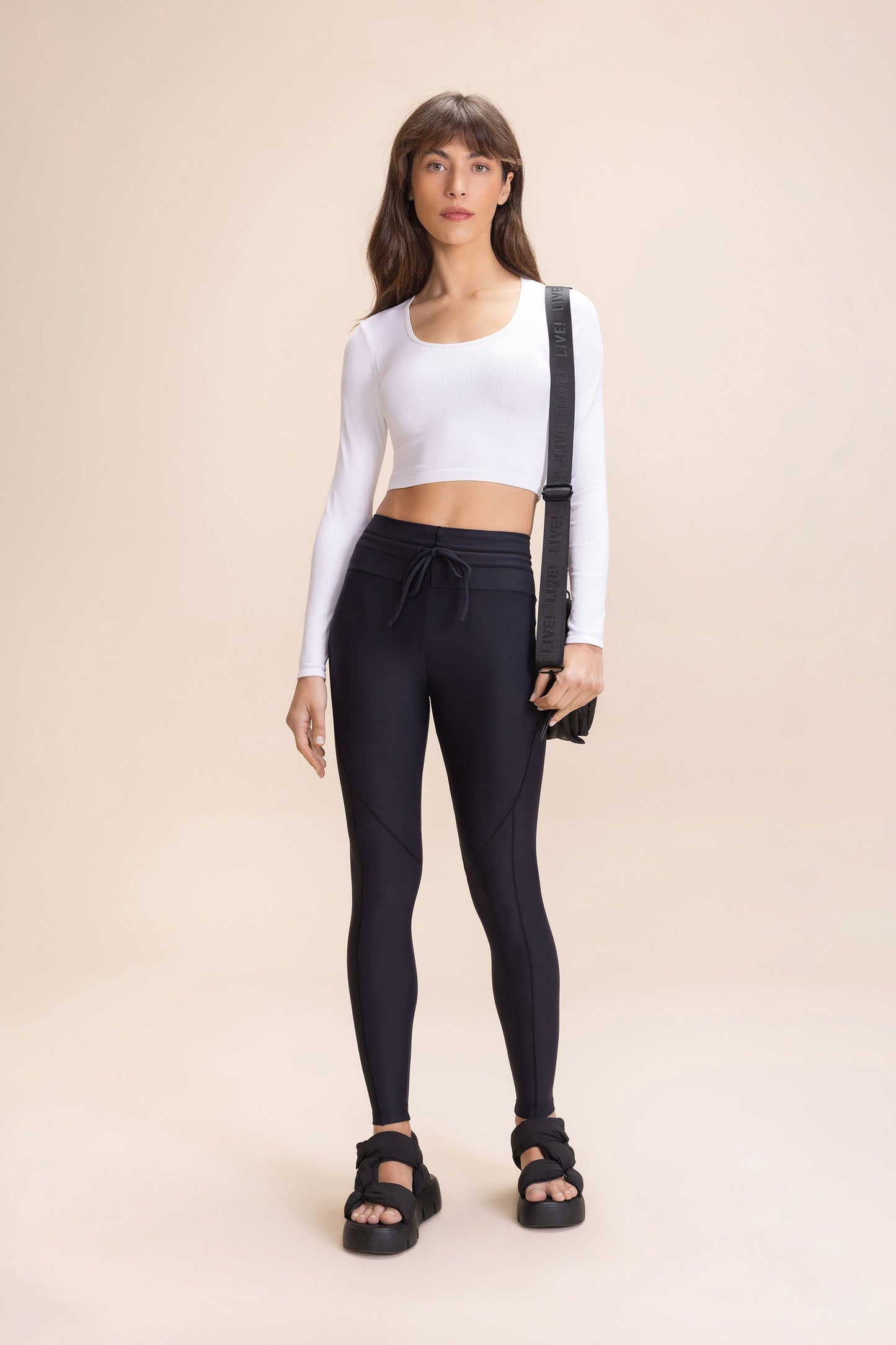 Seamless Long Sleeve Crop T-Shirt