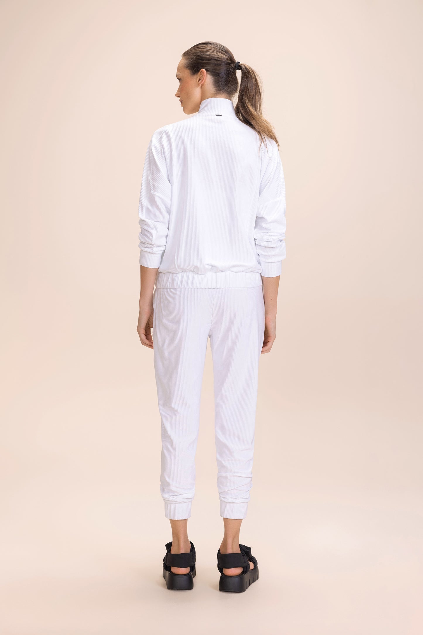 Rib Plush Pants