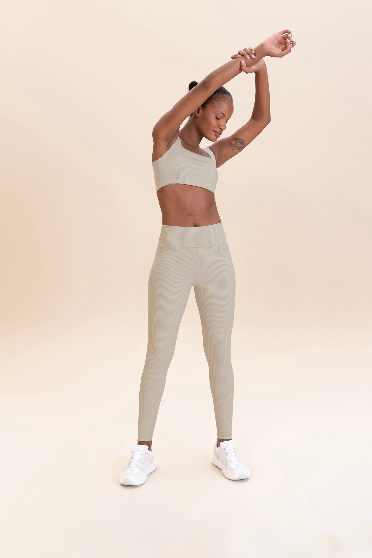 Rib Gloss Sports Bra