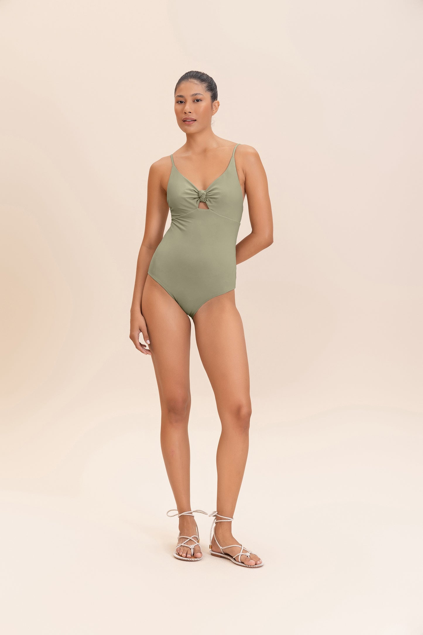 Sense® Knot Bandeau One Piece Swimsuit