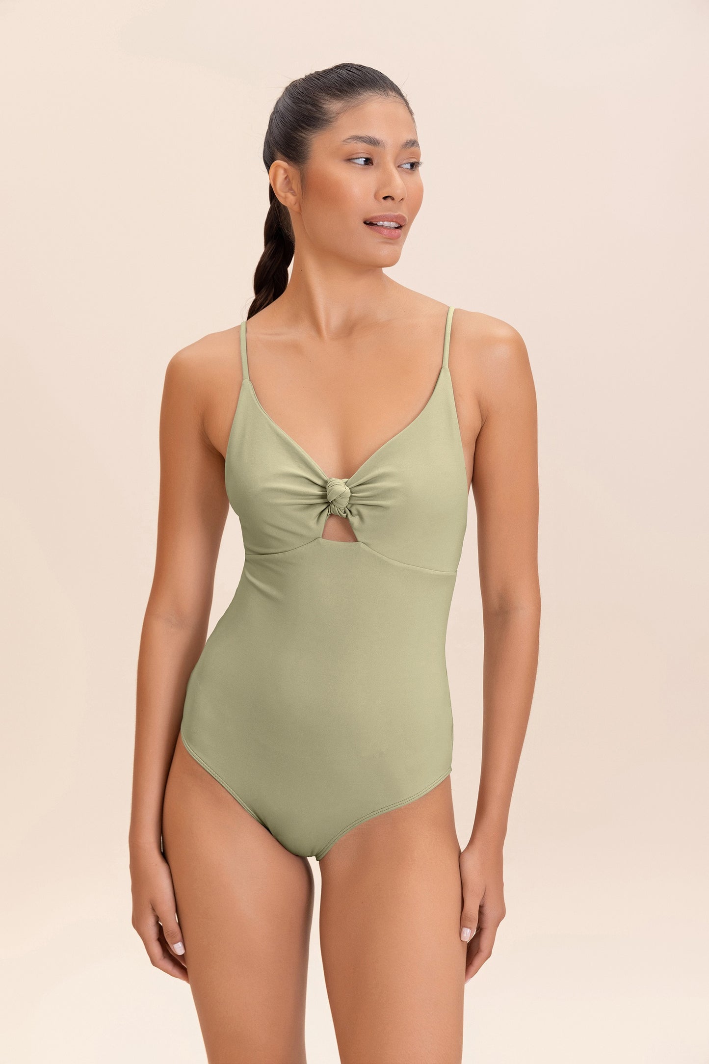 Sense® Knot Bandeau One Piece Swimsuit
