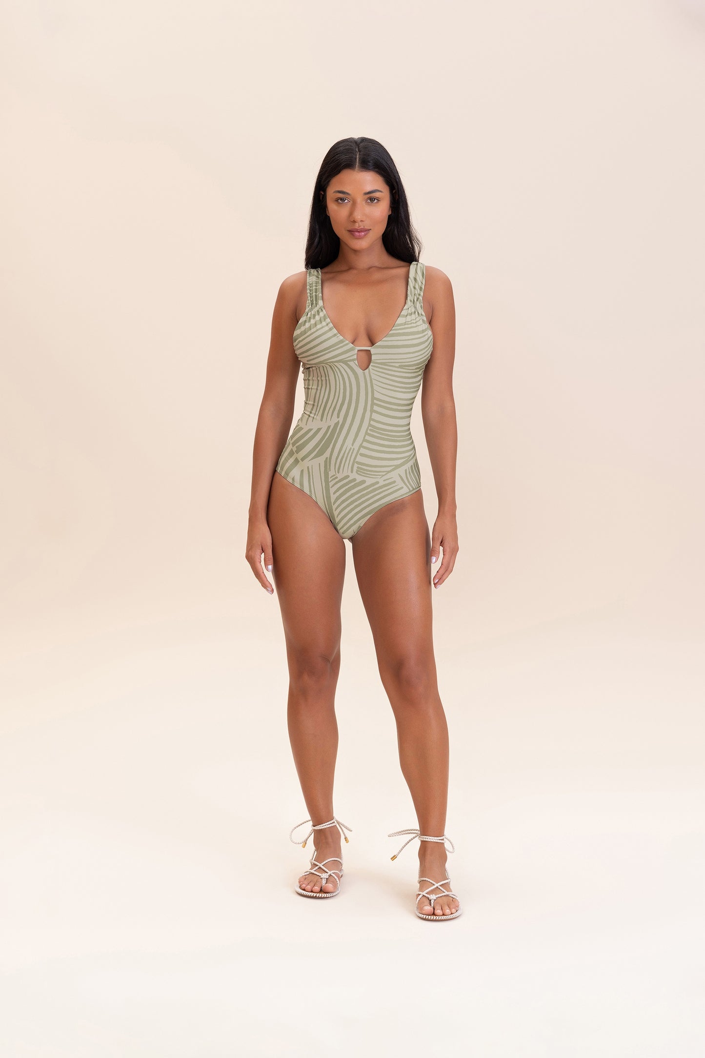 Forest V One-piece Swimsuit