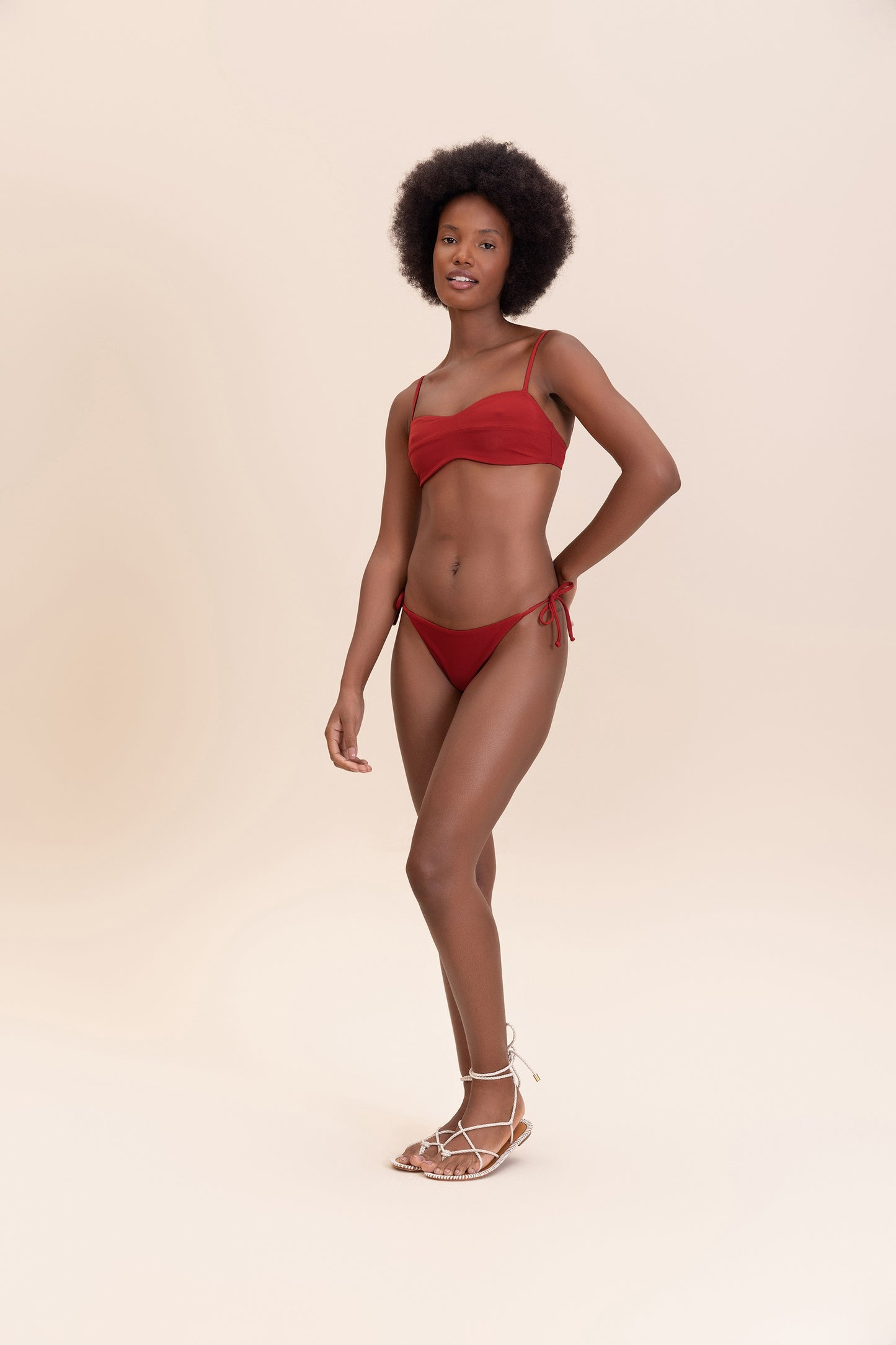 Double Strap Thong Bottom