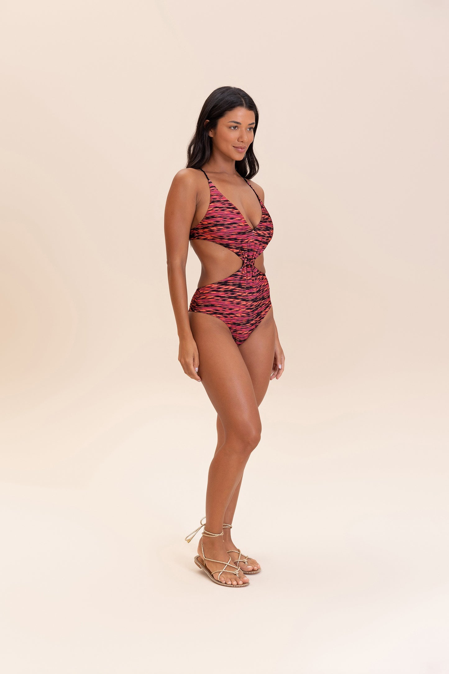 Twist Knot One-Piece Swimsuit