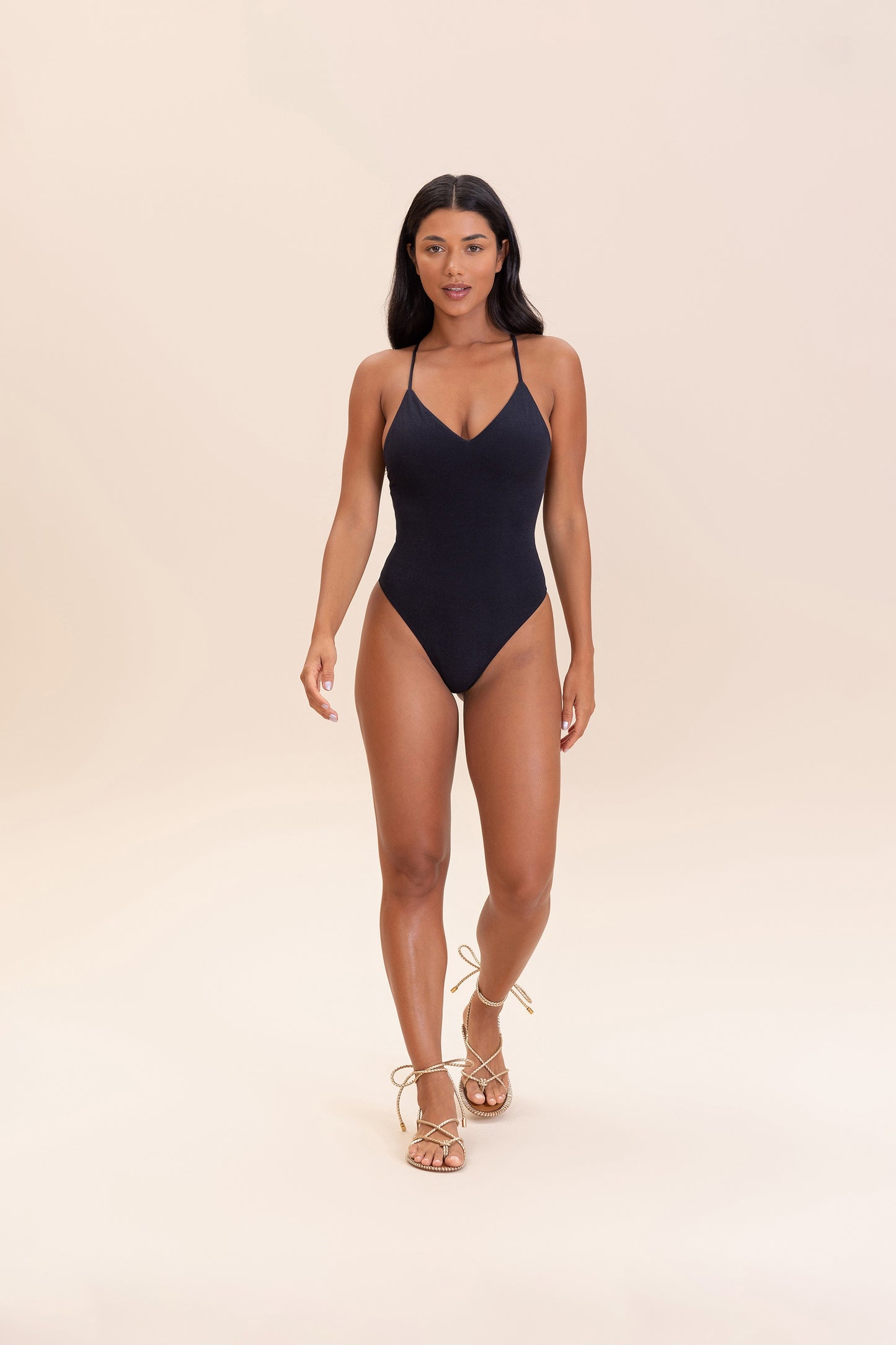 Spell V-Neck Brazilian Swimsuit