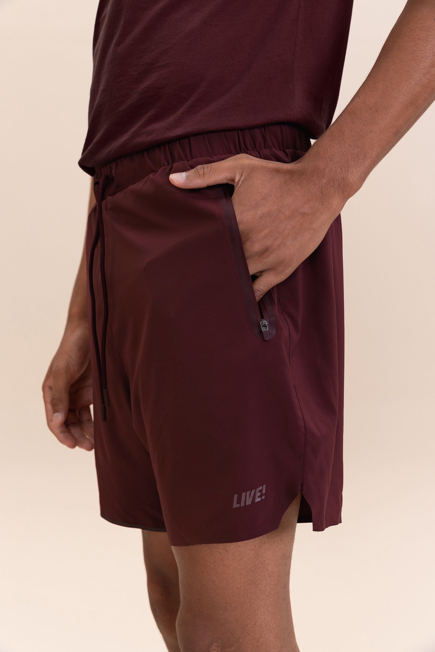 Mens Train Power Short 6"