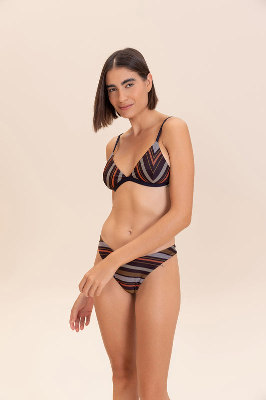 Blaze Triangle Bikini Top