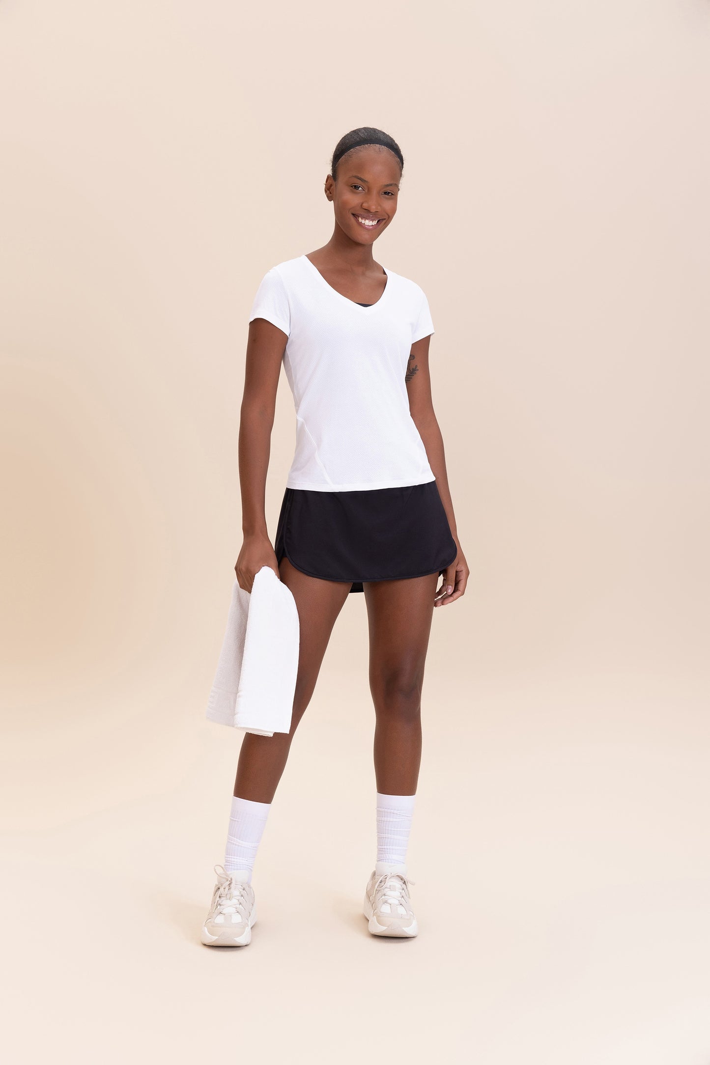 Action Side V-Neck T-Shirt