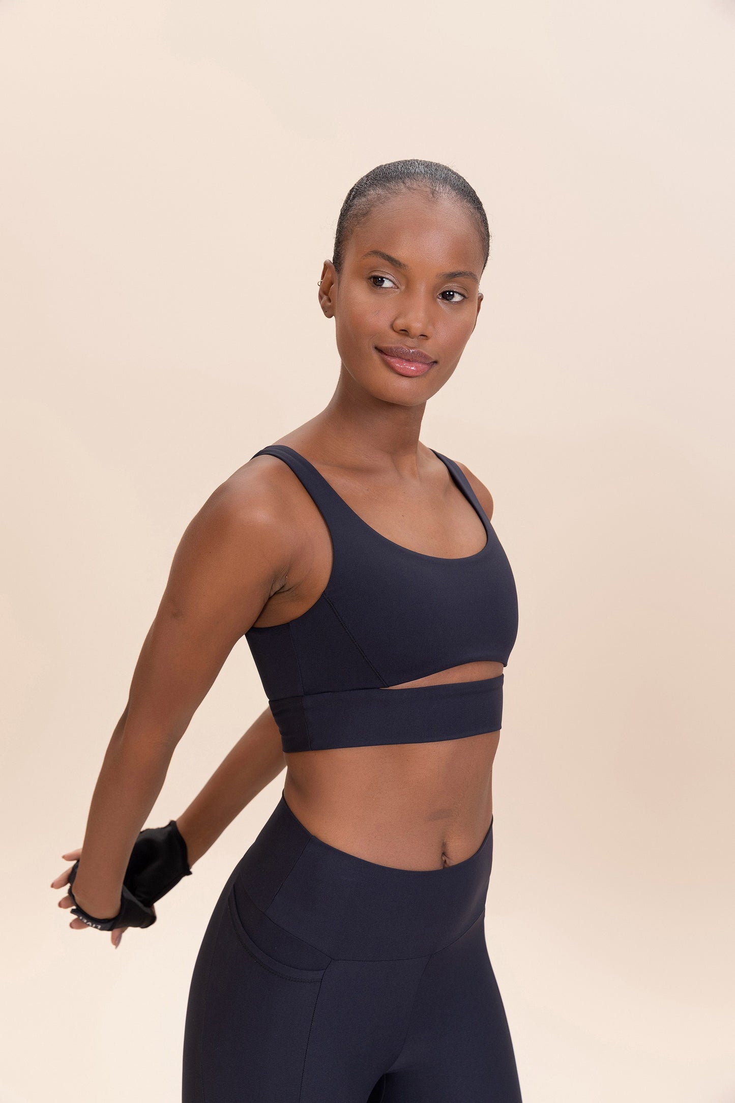 Cut Out Fit Green® Bra