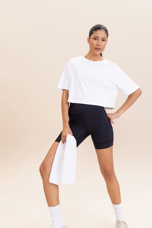 Crop Bio Stretch T-shirt