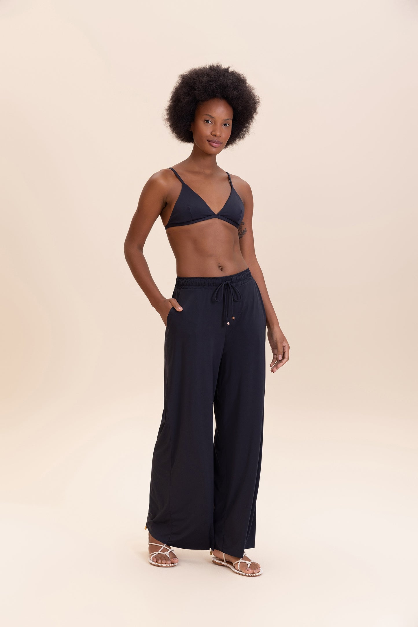Essential Wide-Leg Pants