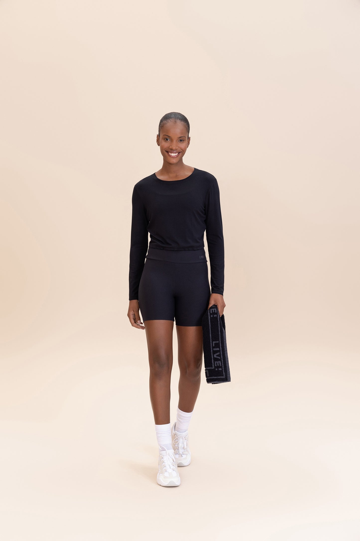 Visco Heart ML Crop Tee