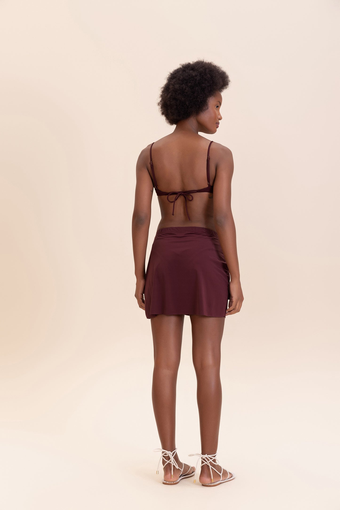 Wide Wrap Skirt