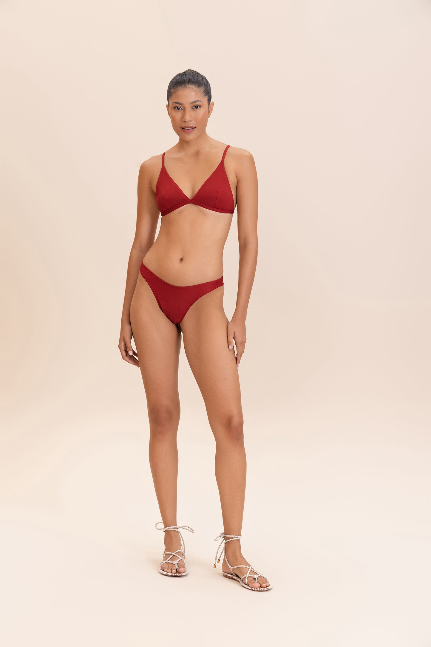 Sense® High-Cut Thong Bikini Bottom