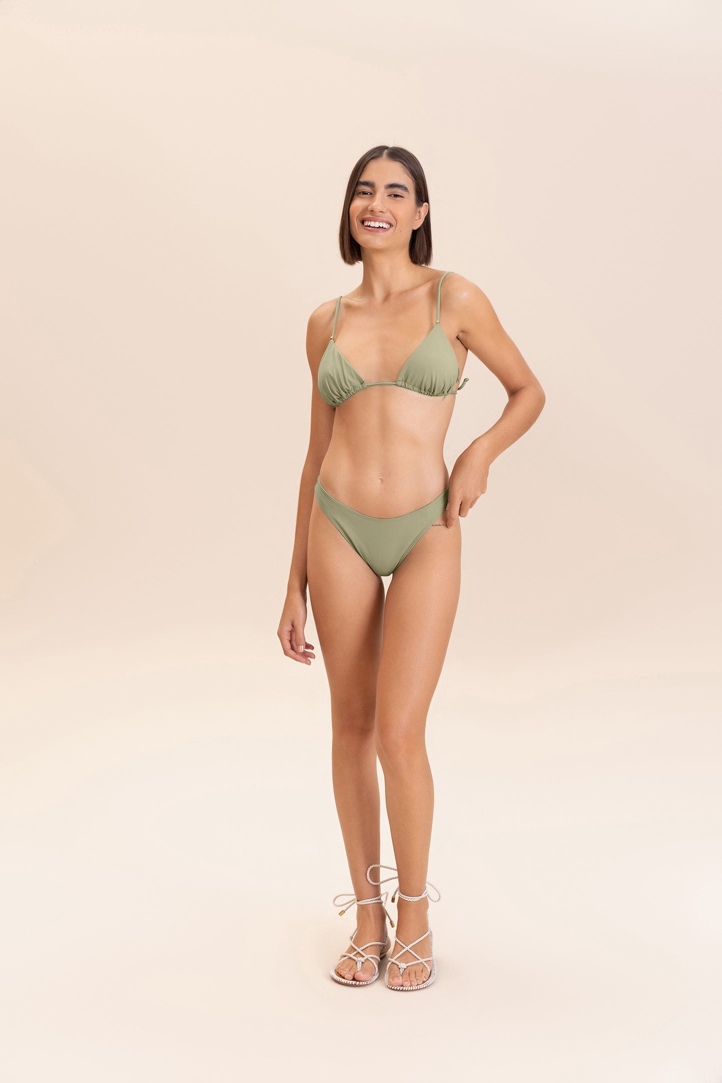 Sense® High-Cut Thong Bikini Bottom