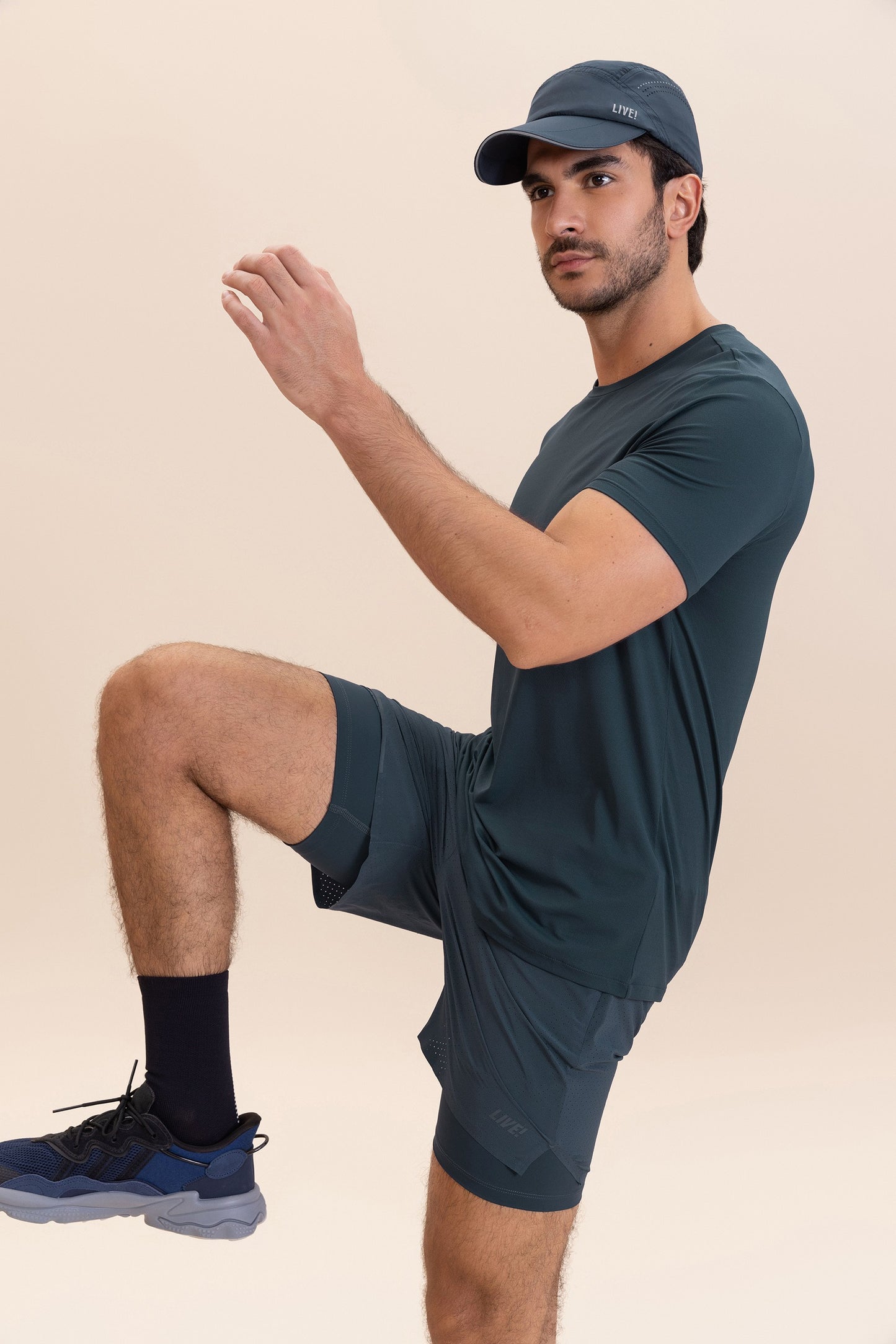 3" Nylon Sweat Fast Shorts