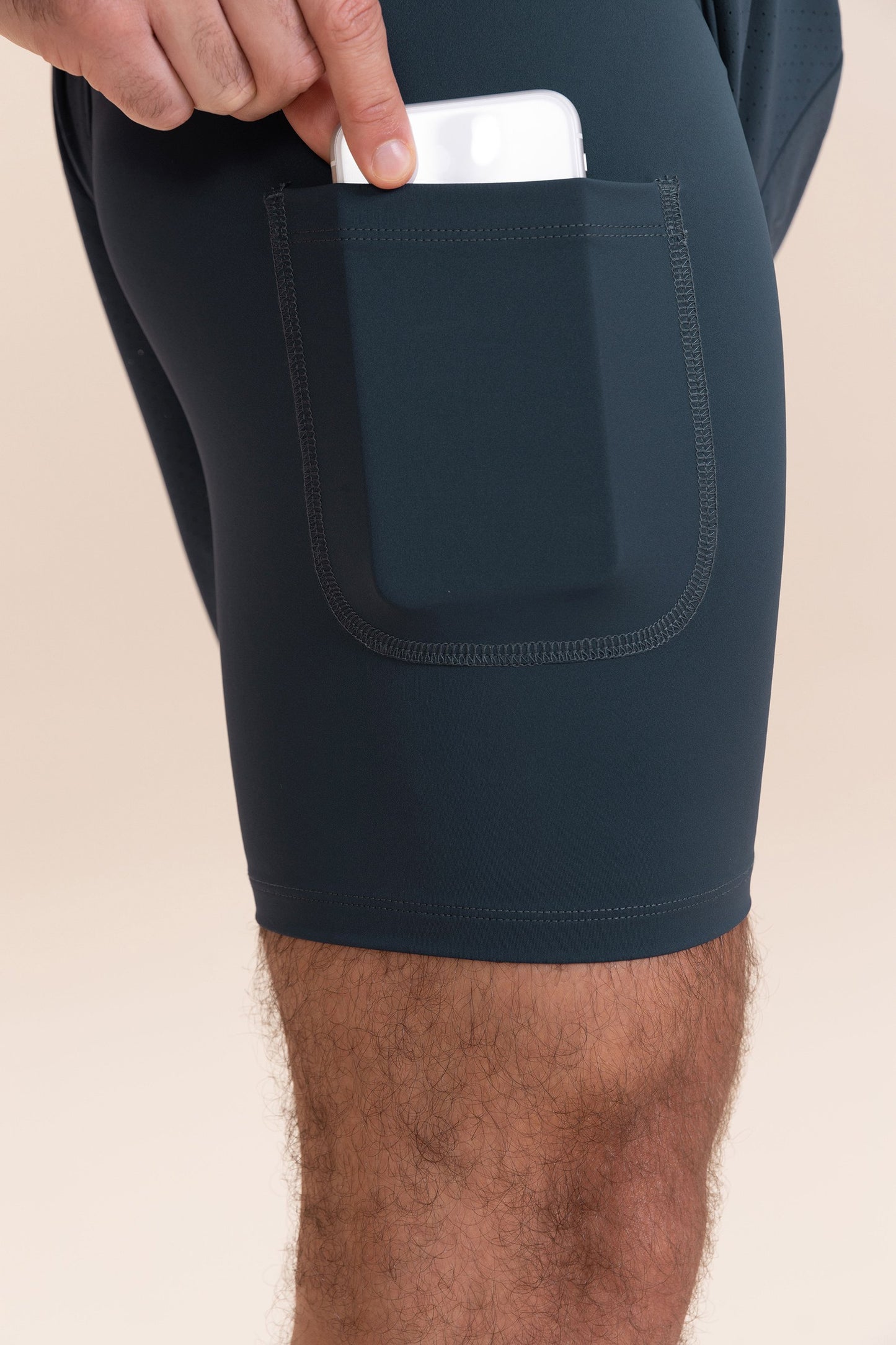 3" Nylon Sweat Fast Shorts