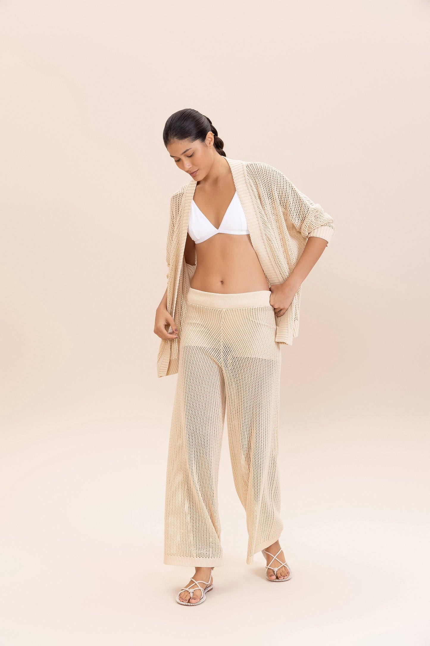 Straight Knit Pants