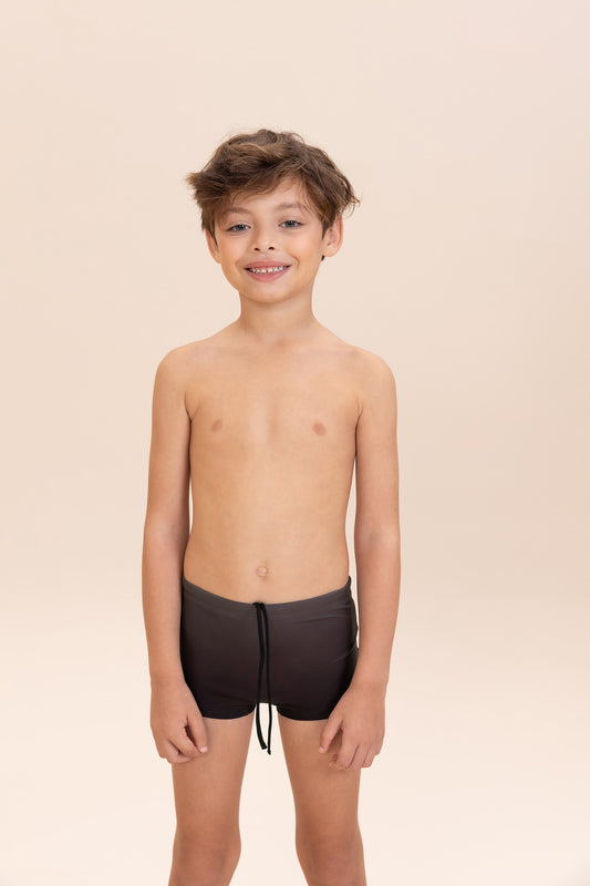 Sea Dusk Kids Swim Trunks
