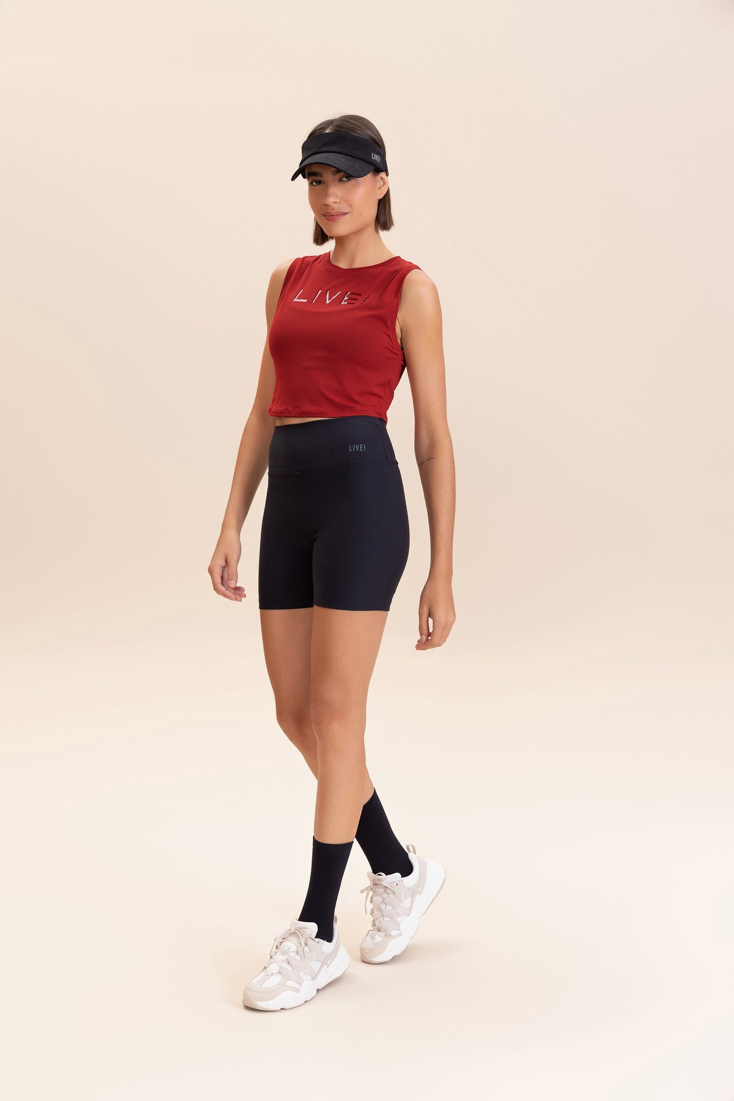 LIVE! Comfort Crop Tank Top