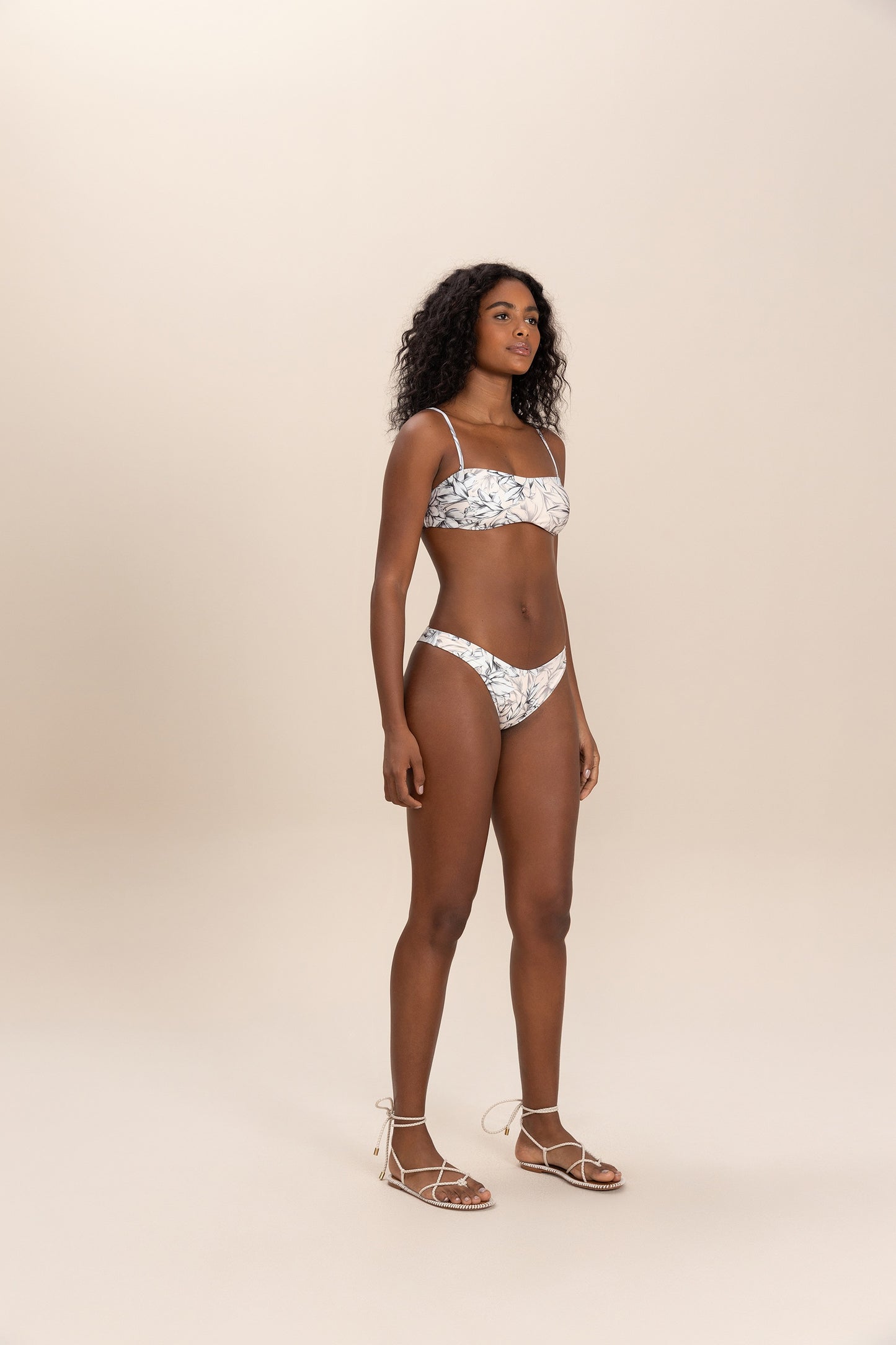 Dapper High-Cut Bikini Thong