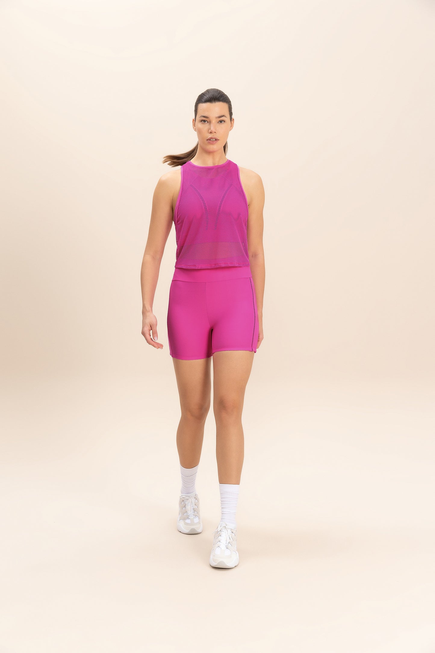 Bio Mesh Racerback Tank Top