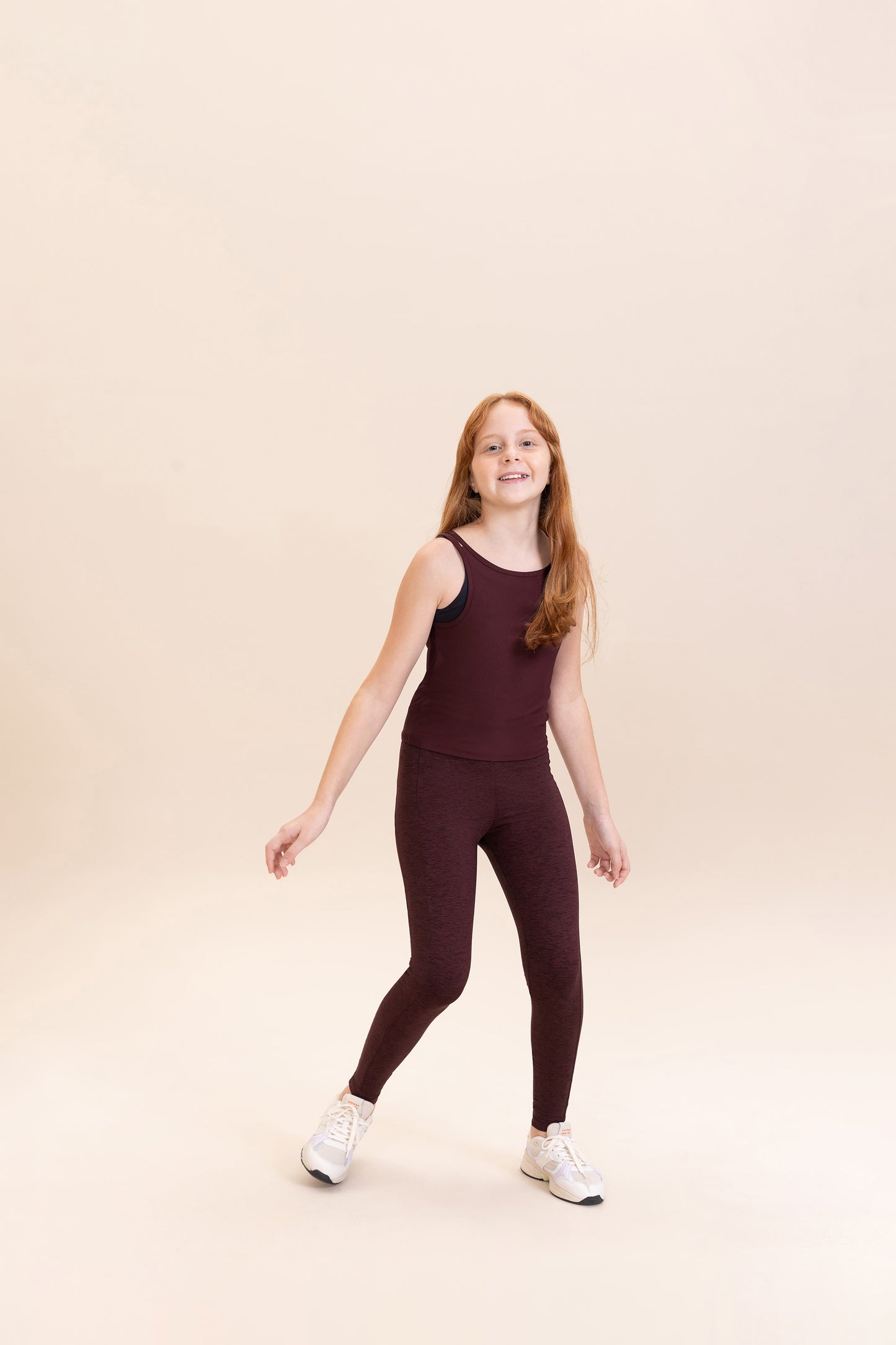 Ribbed Knit Kids Tank Top