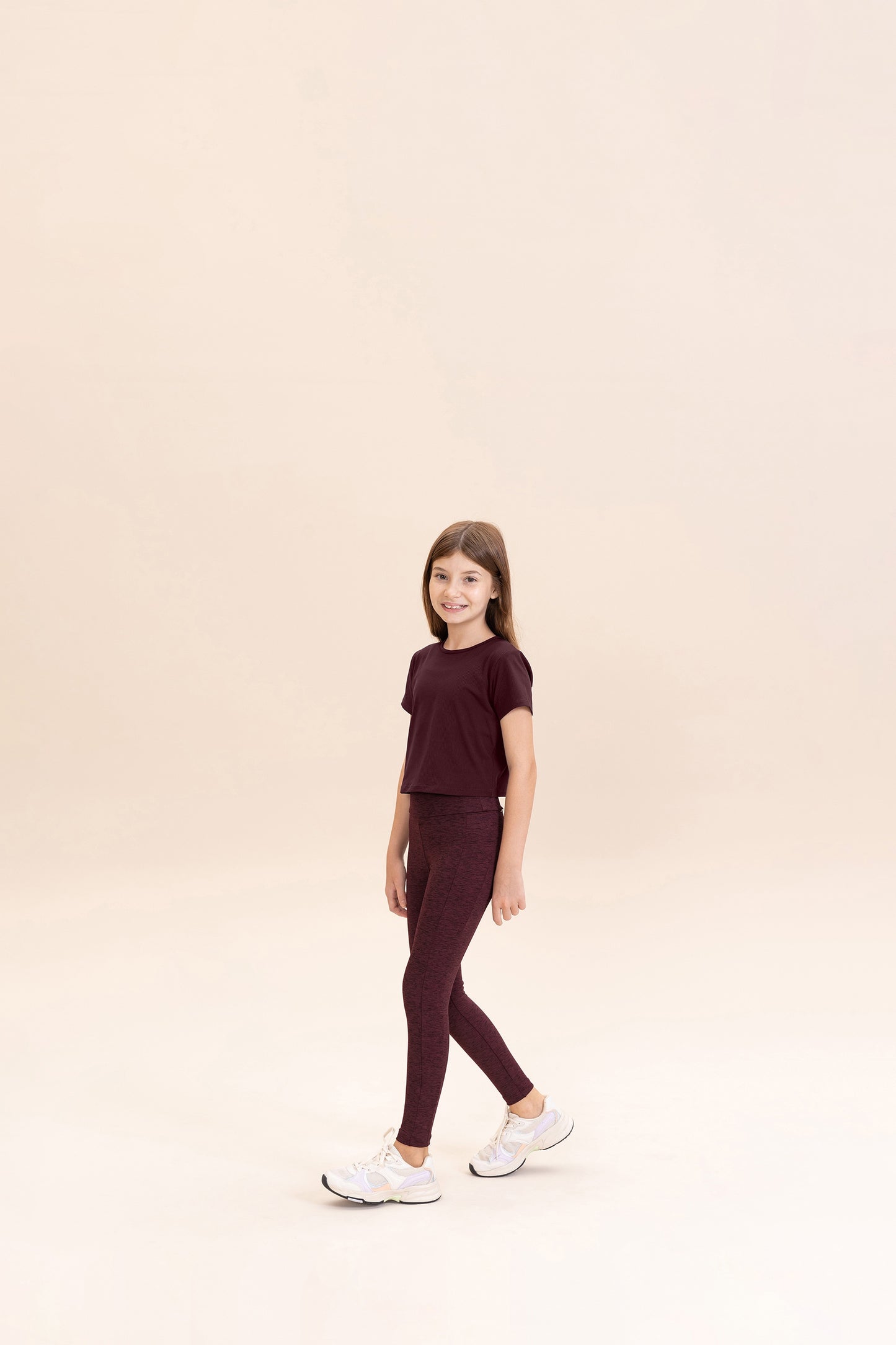Ribbed Knit Kids T-shirt