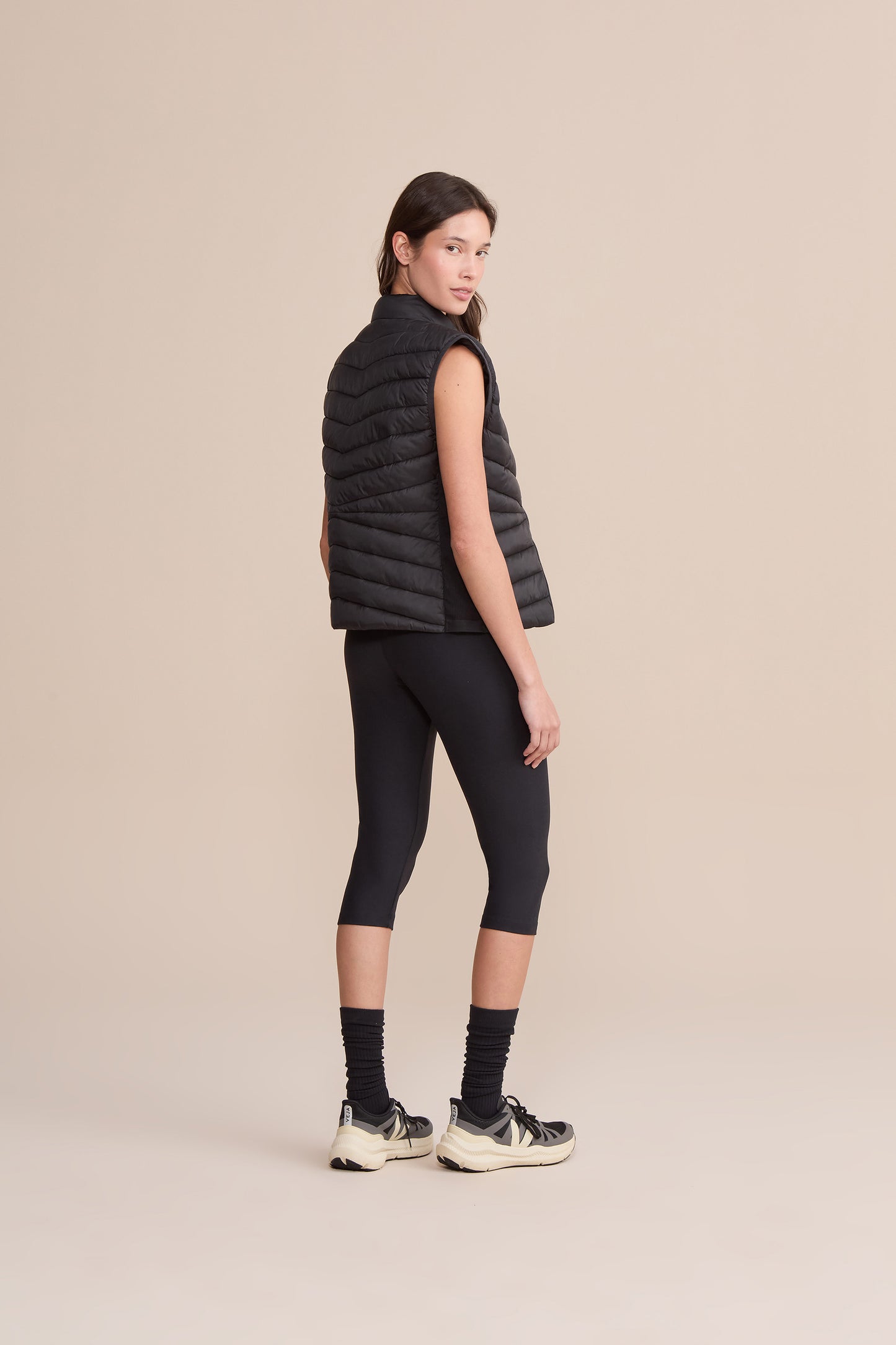 Fresh Nylon Puffer Vest