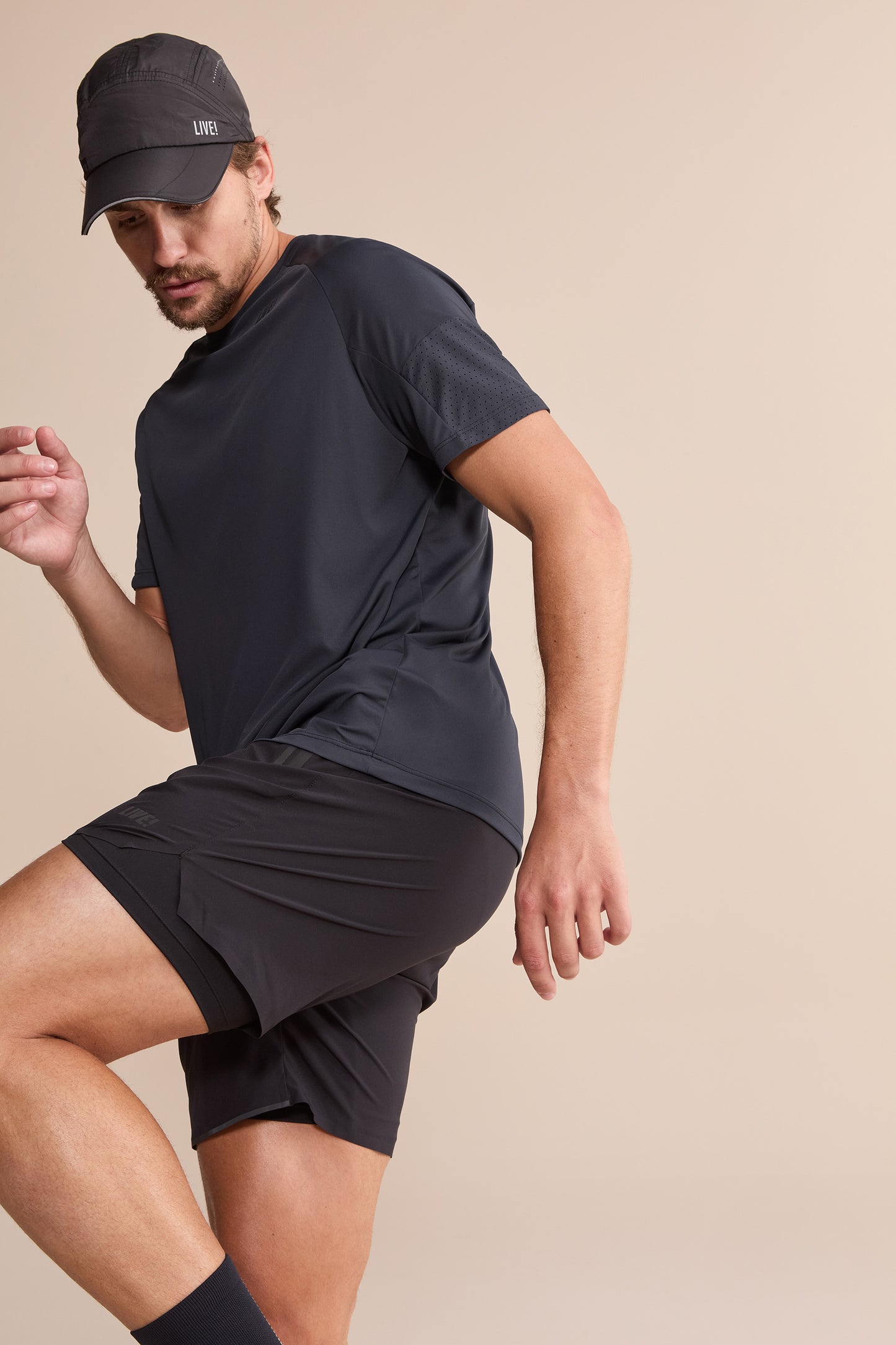 Mens Train Power Short 6"