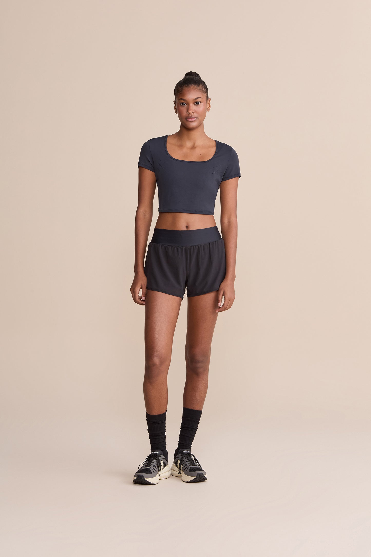 Broad Laser Cropped Top