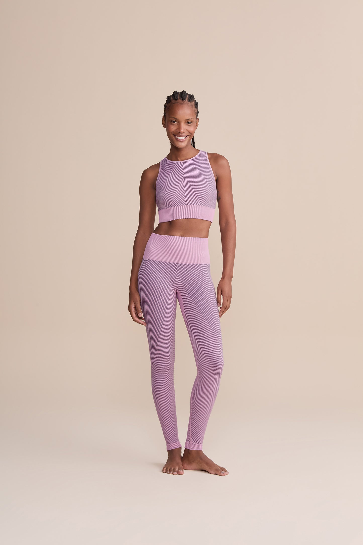 Seamless Diagonal Long Legging