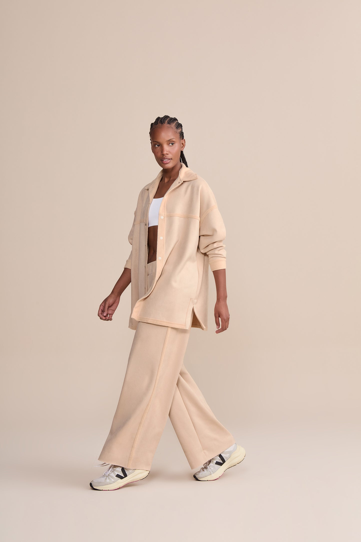 Breezy Plush Suede Pants